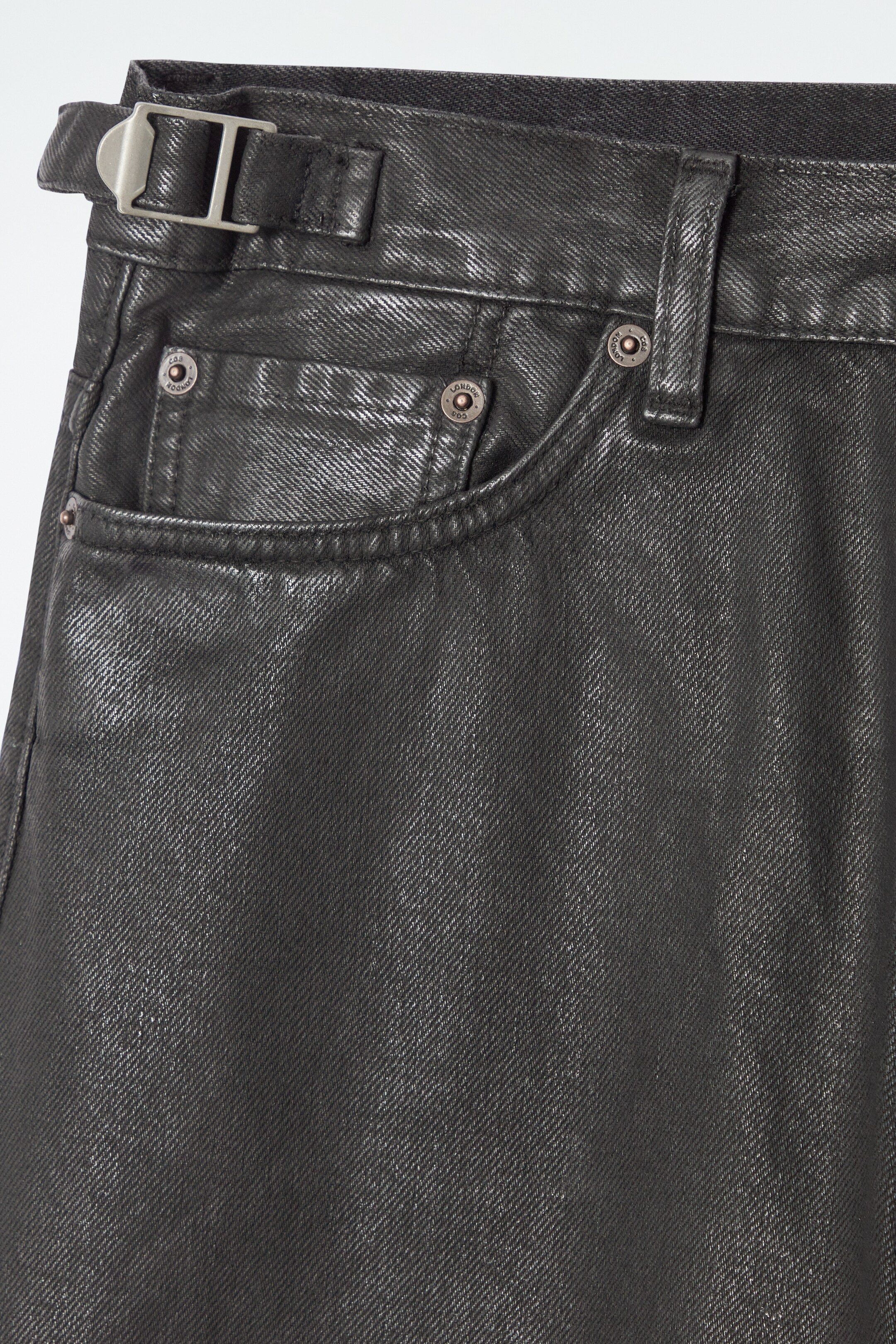 Agrandir l'image: JEAN LARGE COAST - NOIR - FEMME | H&M CH 2