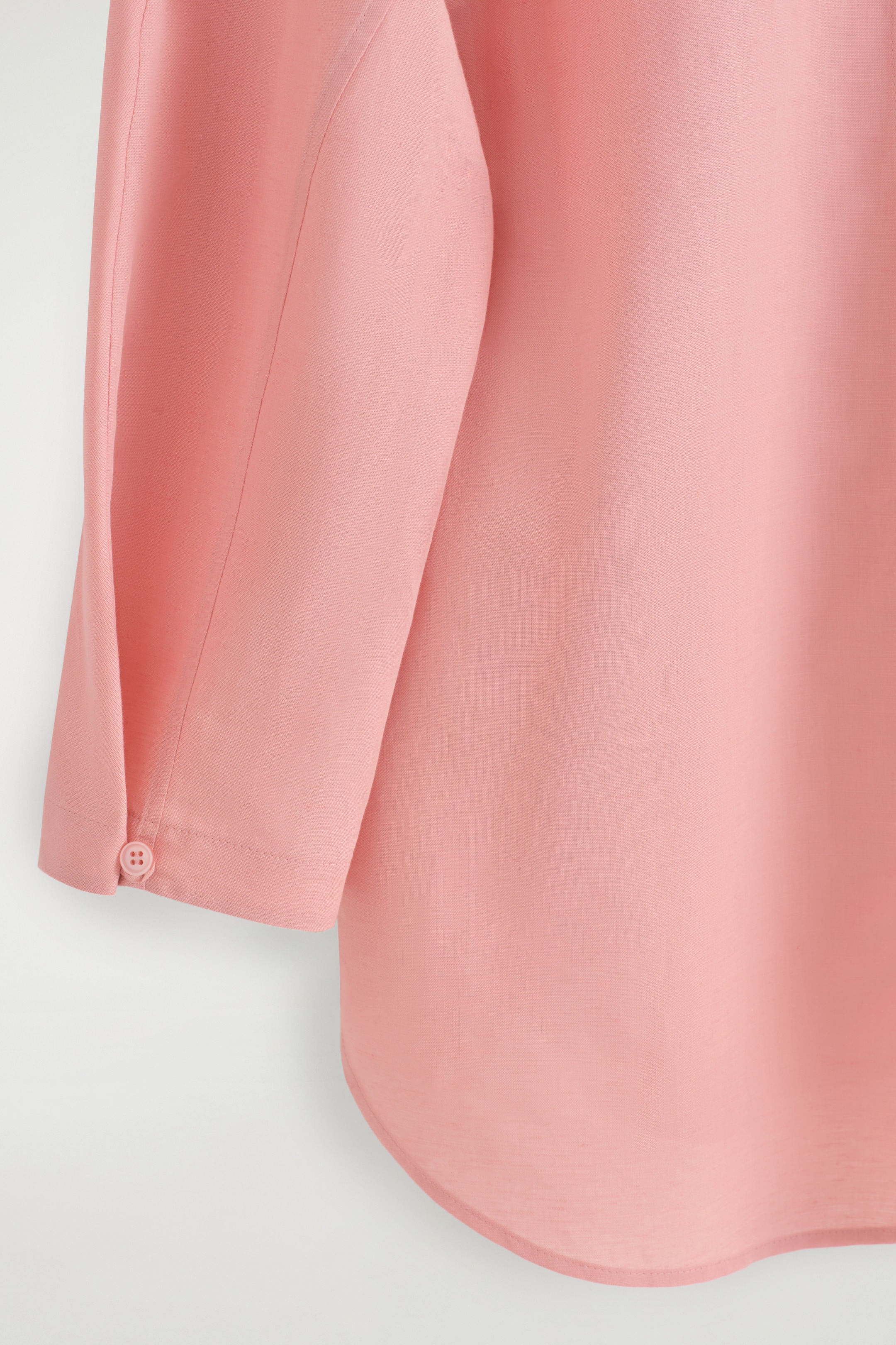 Größeres Bild ansehen: HEMD AUS LEINEN-BAUMWOLL-MIX MIT V-AUSSCHNITT - ROSA - Ladies | H&M DE 8
