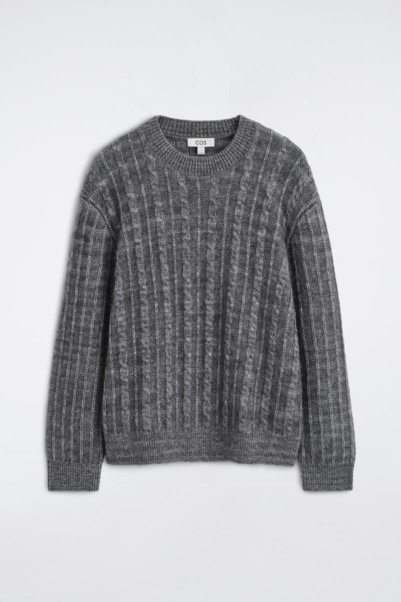 Cable-Knit Sweater