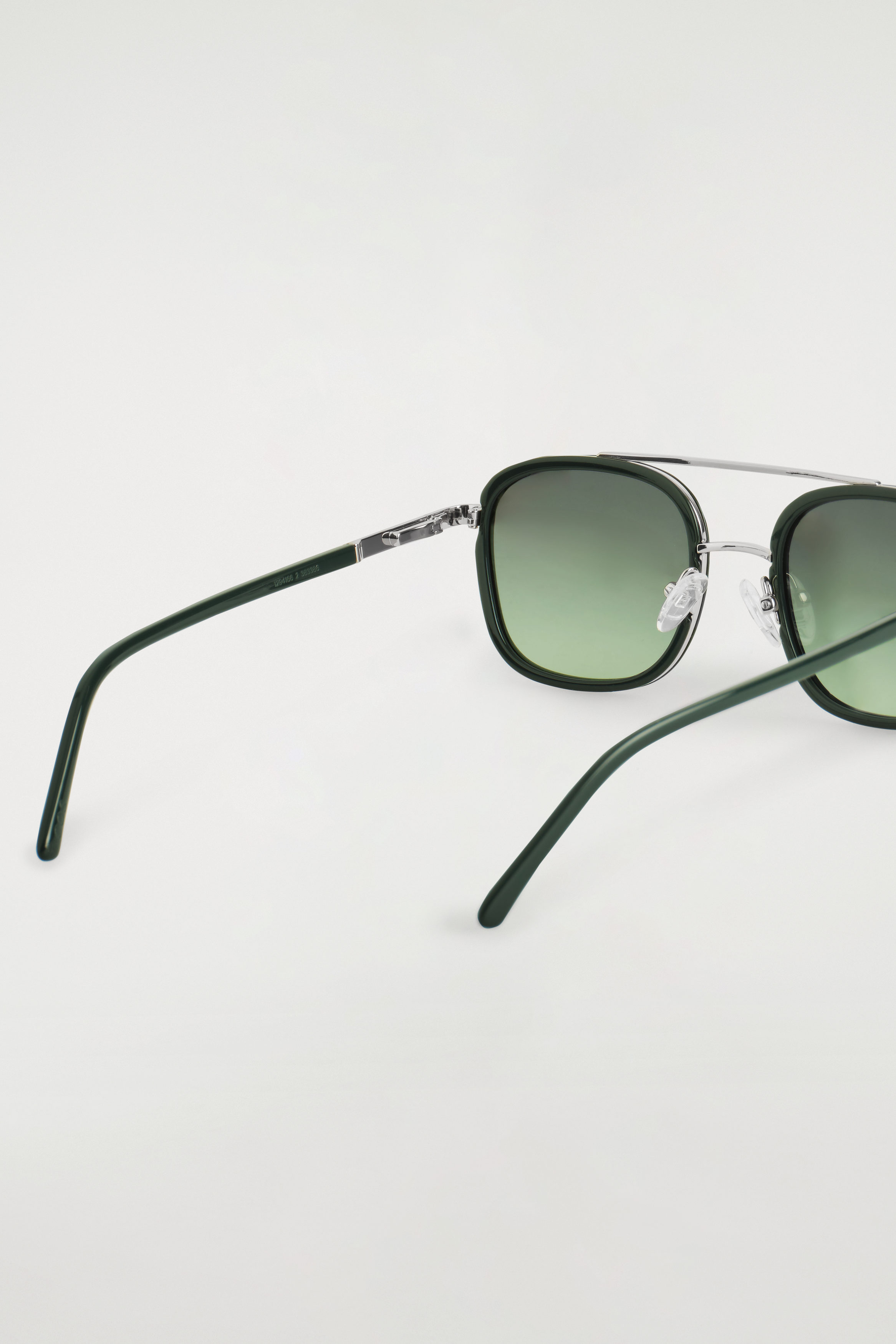 ROUND-FRAME AVIATOR SUNGLASSES - KHAKI / CHARCOAL | COS