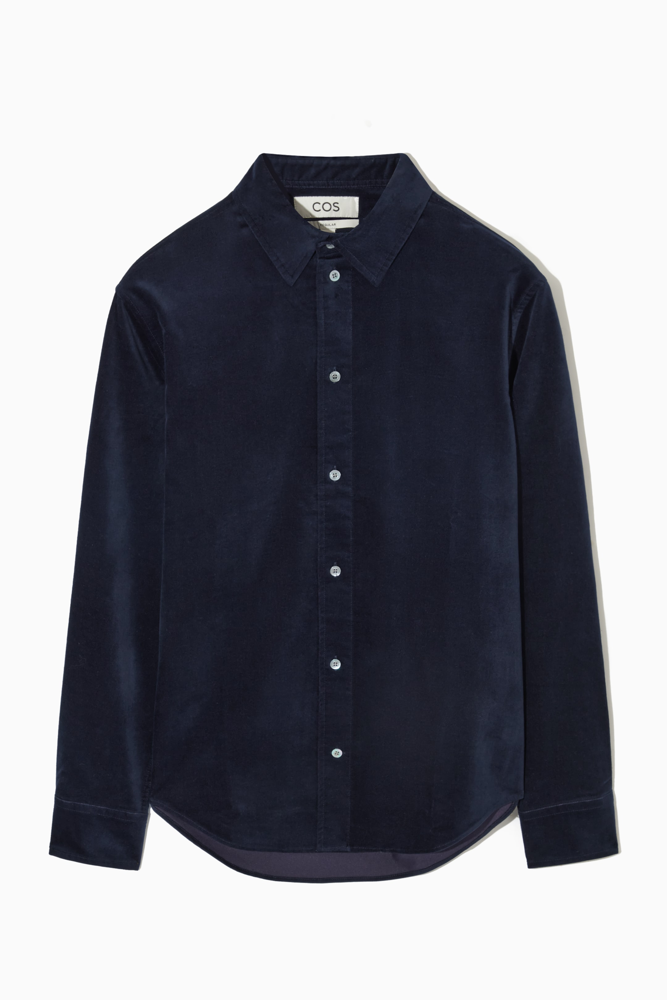 View larger image: HEAVYWEIGHT COTTON-MOLESKIN SHIRT - NAVY - Men | H&M GB 1