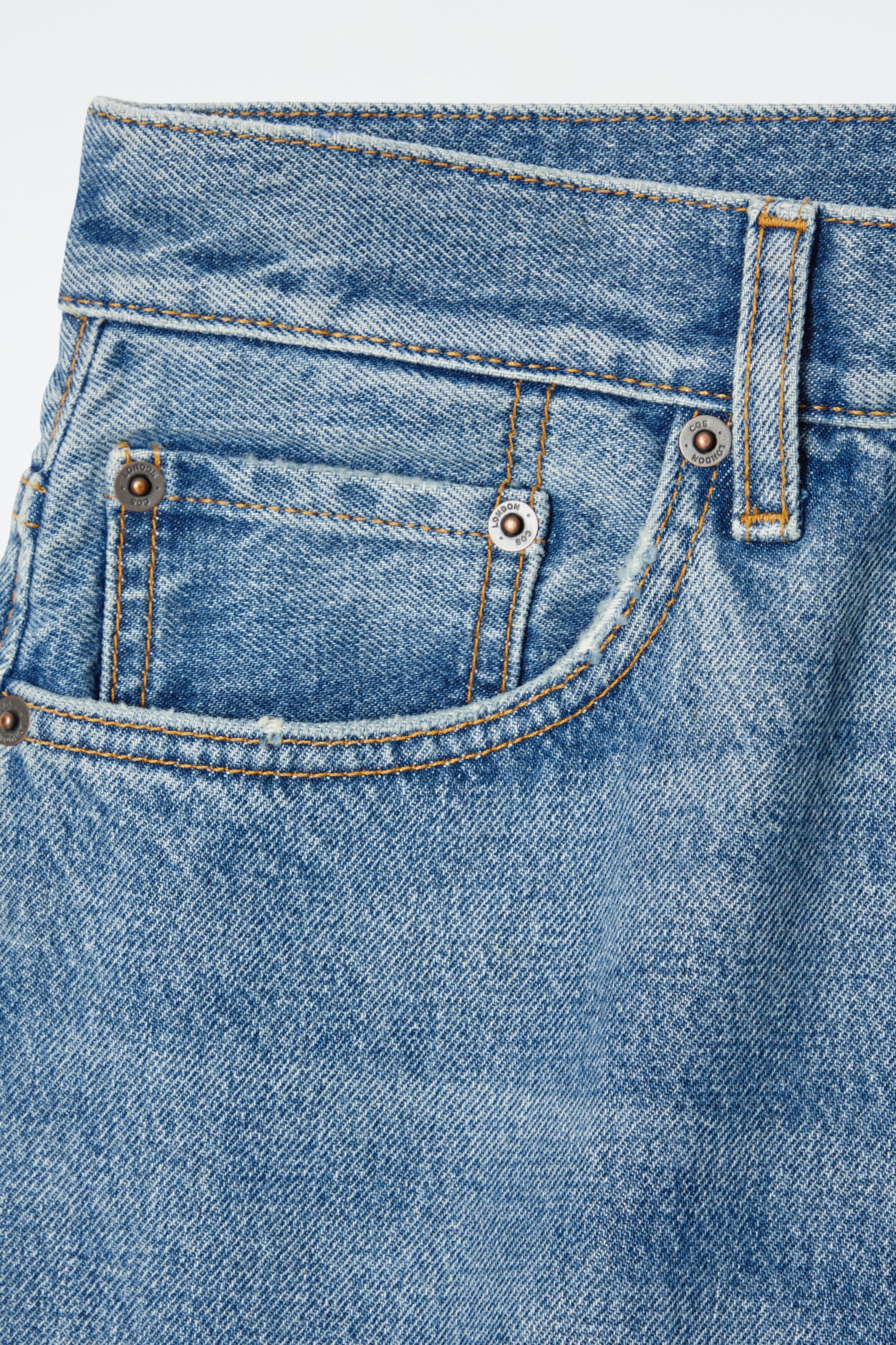 VOLUME WIDE-LEG JEANS - TRUE BLUE | COS
