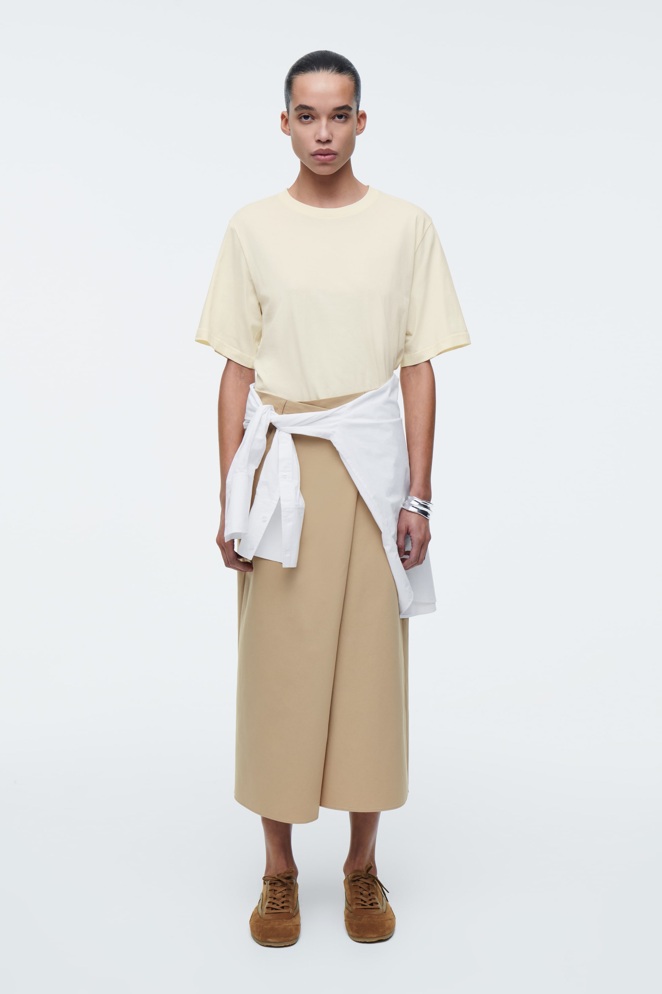 Größeres Bild anzeigen: LOCKERES T-SHIRT AUS BAUMWOLLE - HELLGELB - Ladies | H&M AT 2