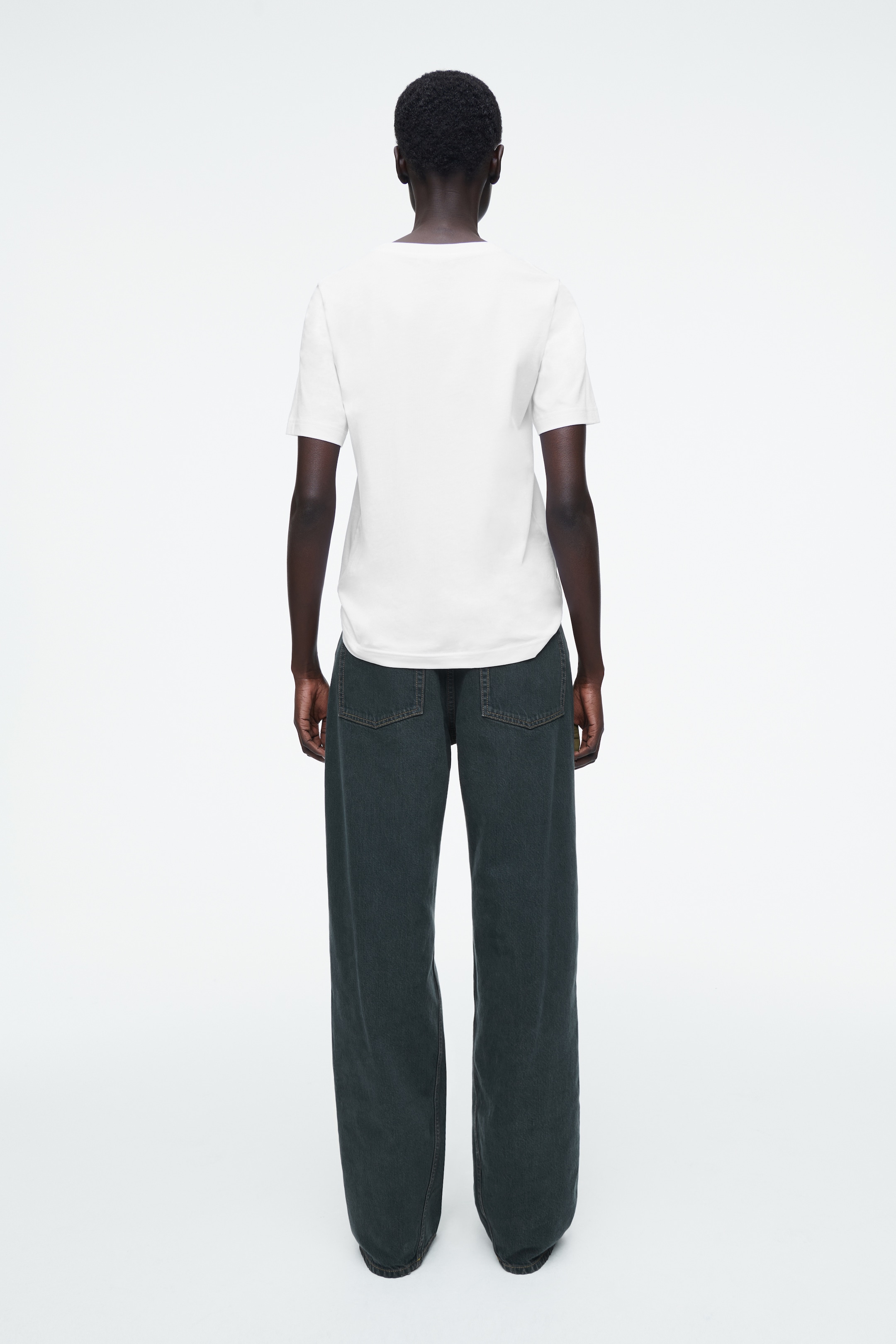 Visualizza immagine più grande: T-SHIRT 24/7 DAL TAGLIO REGOLARE - Bianco - DONNA | H&M IT 5