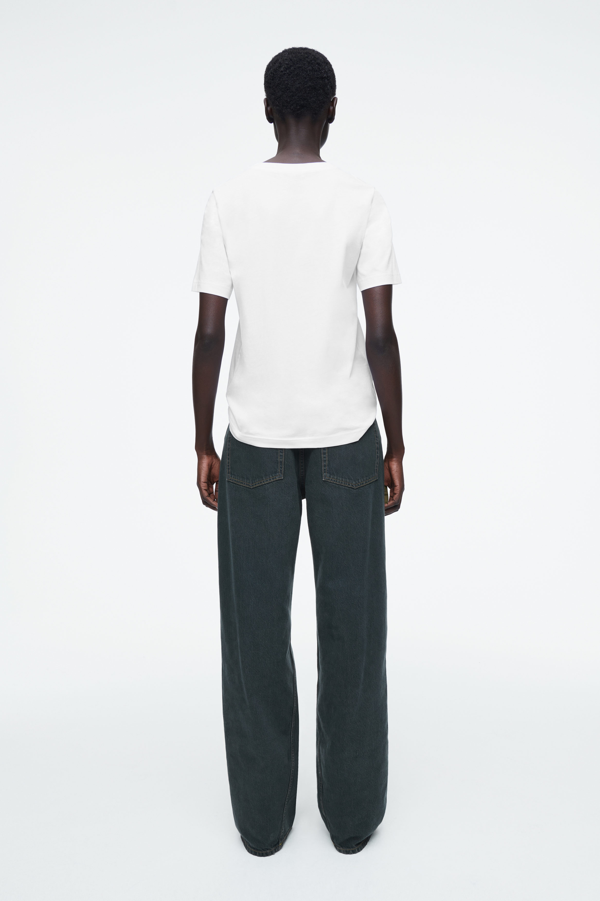 24/7 REGULAR T-SHIRT - WHITE | COS
