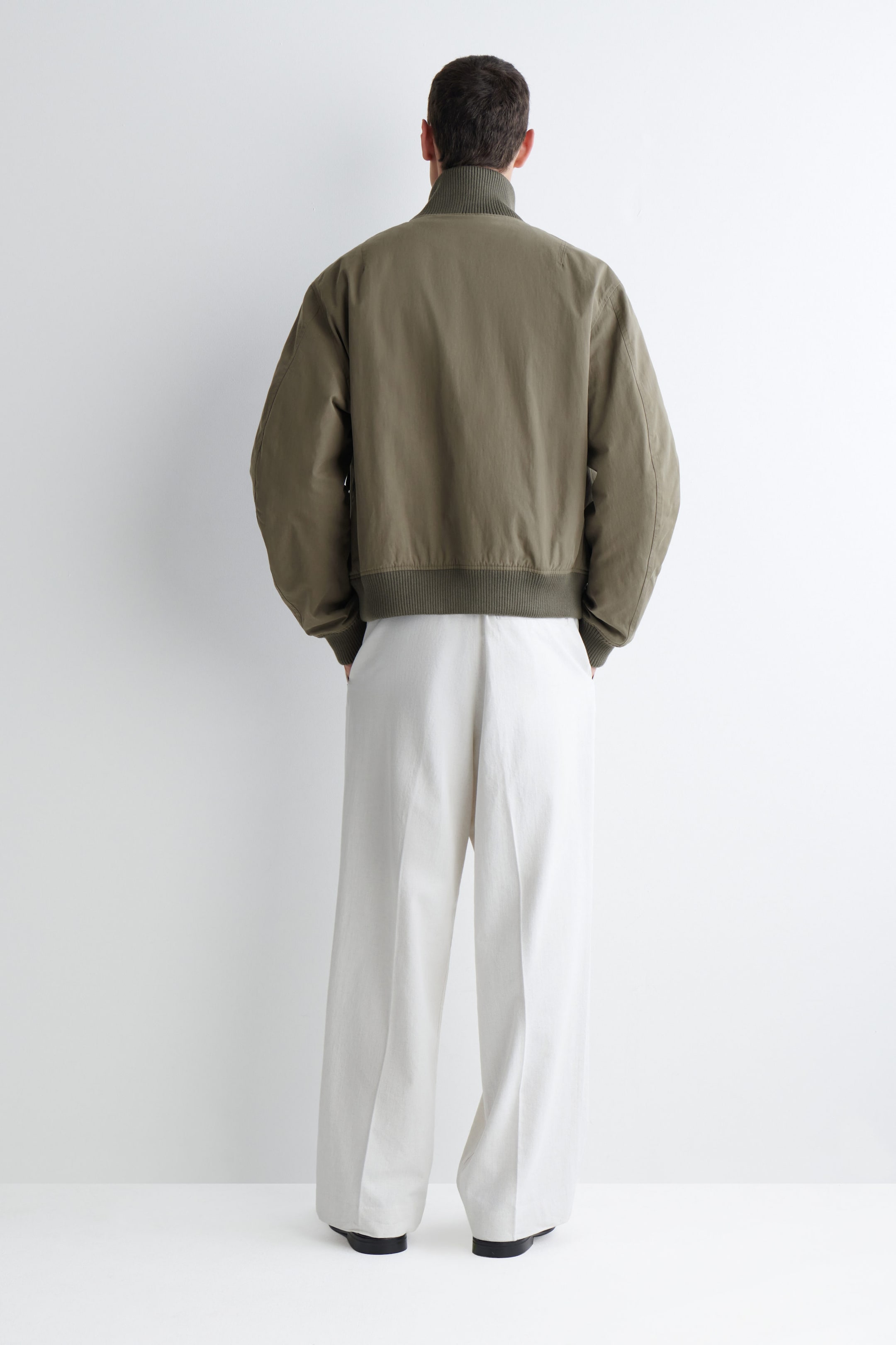 PADDED COTTON FLIGHT JACKET