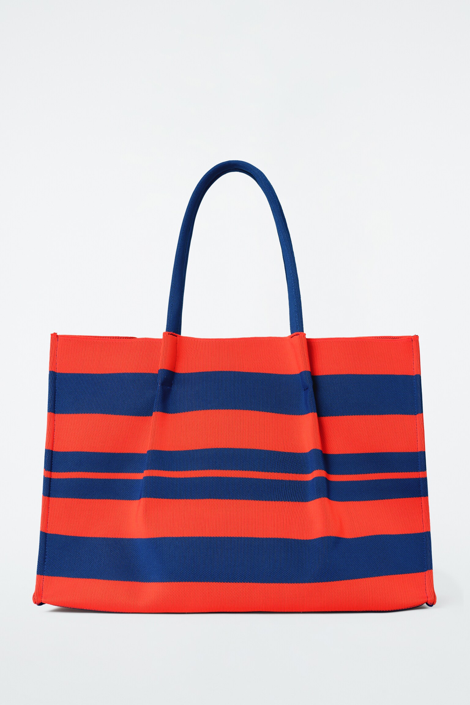 BOLSO TOTE DE RAYAS - ROJO / AZUL / RAYAS - 2