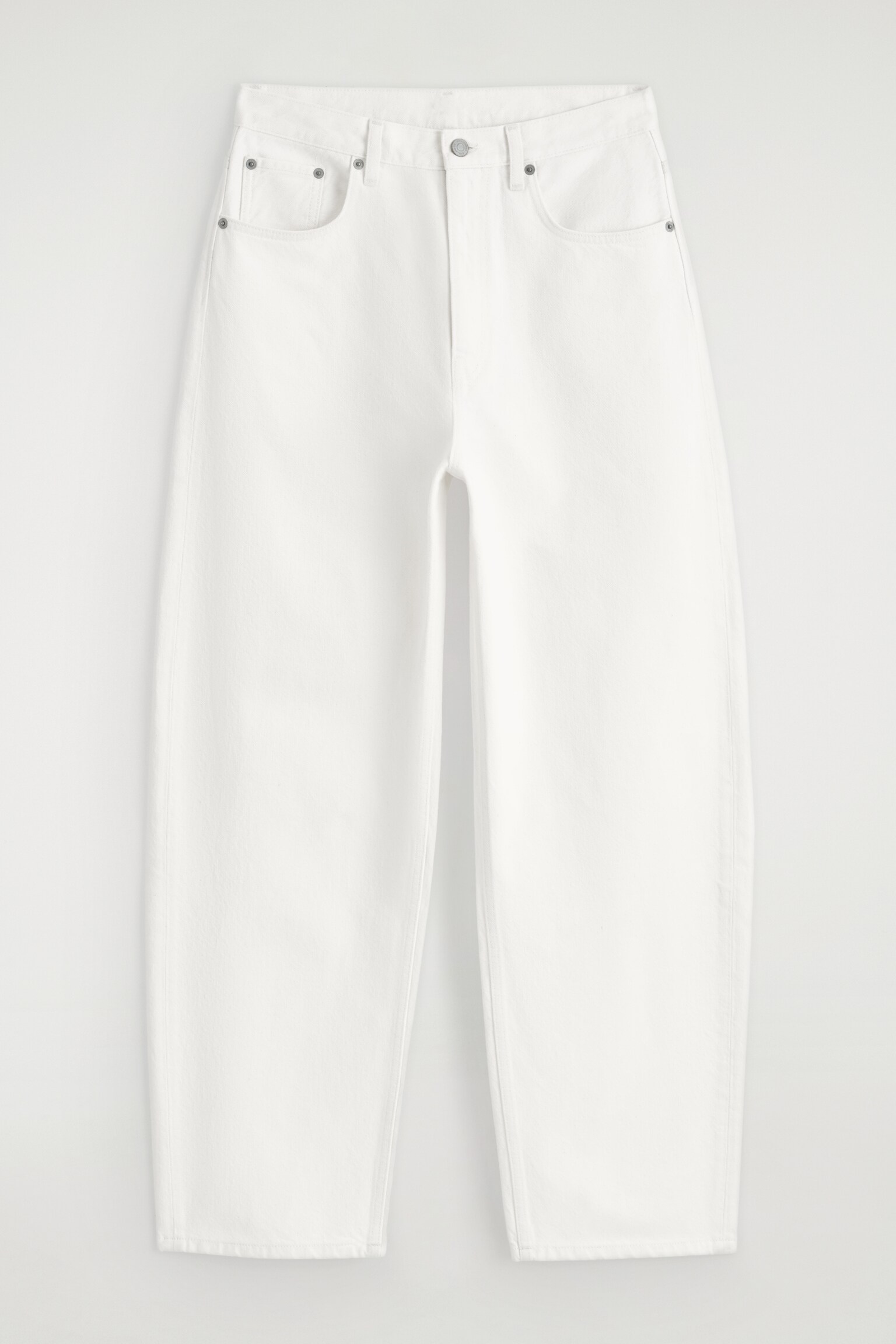 JEANS BAY DAL TAGLIO BARREL - BIANCO/NERO/BLU SCURO/ROSA CHIARO/BLU/MARRONE - 2