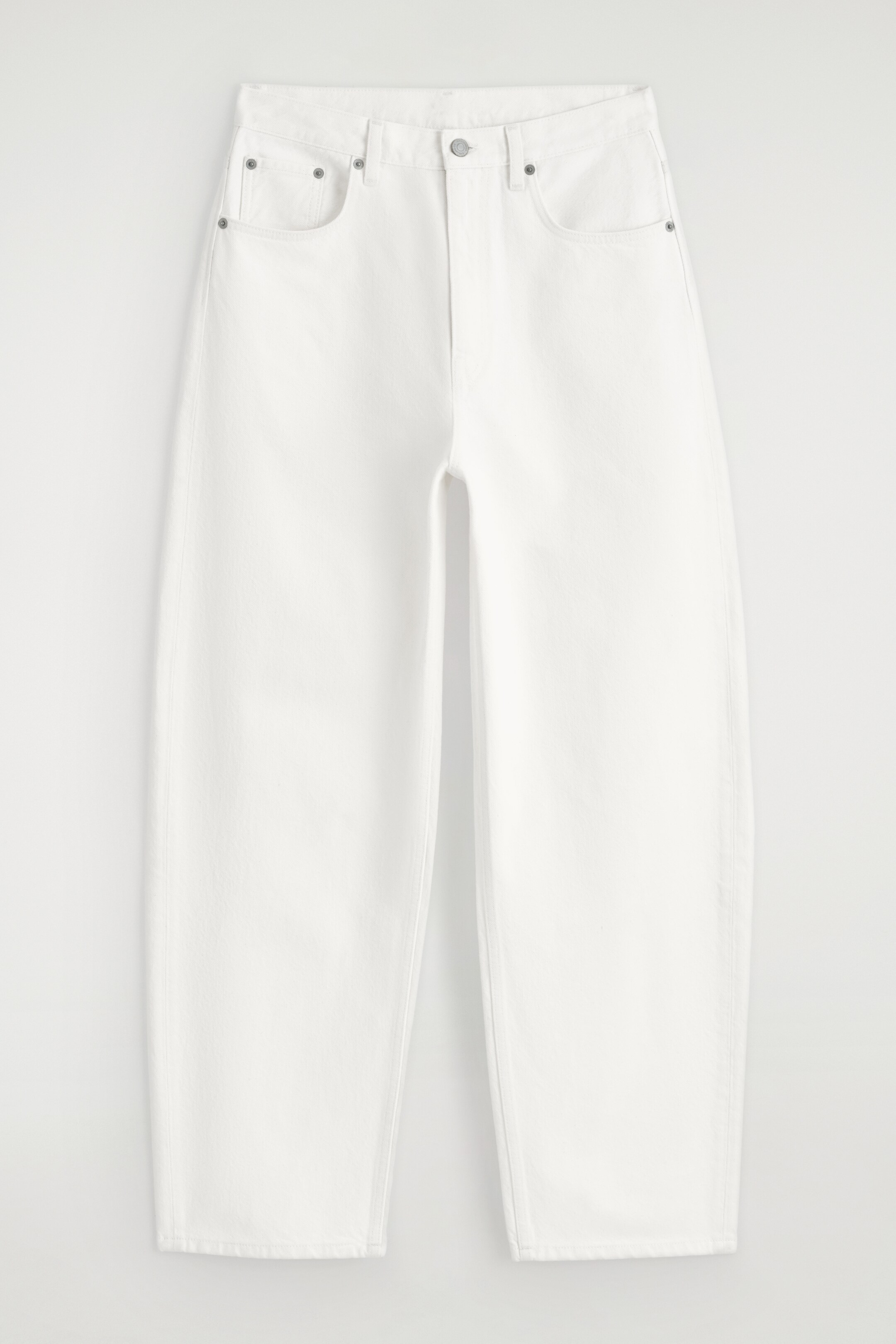 Ver imagem maior: BAY BARREL-LEG JEANS - BRANCO - SENHORA | H&M PT 6