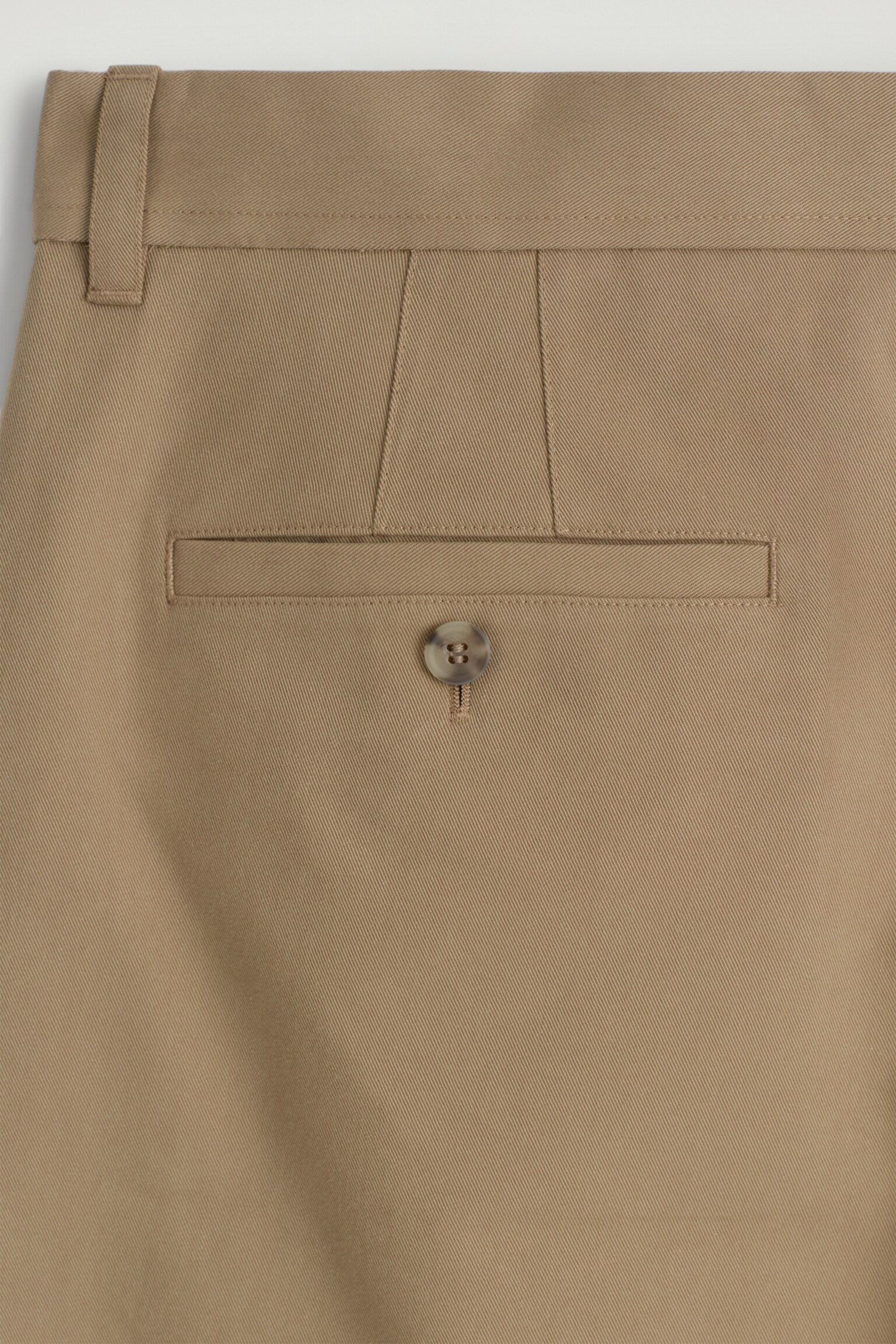 PANTALON CHINO DROIT EN COTON - BEIGE/BLEU MARINE/NOIR - 7