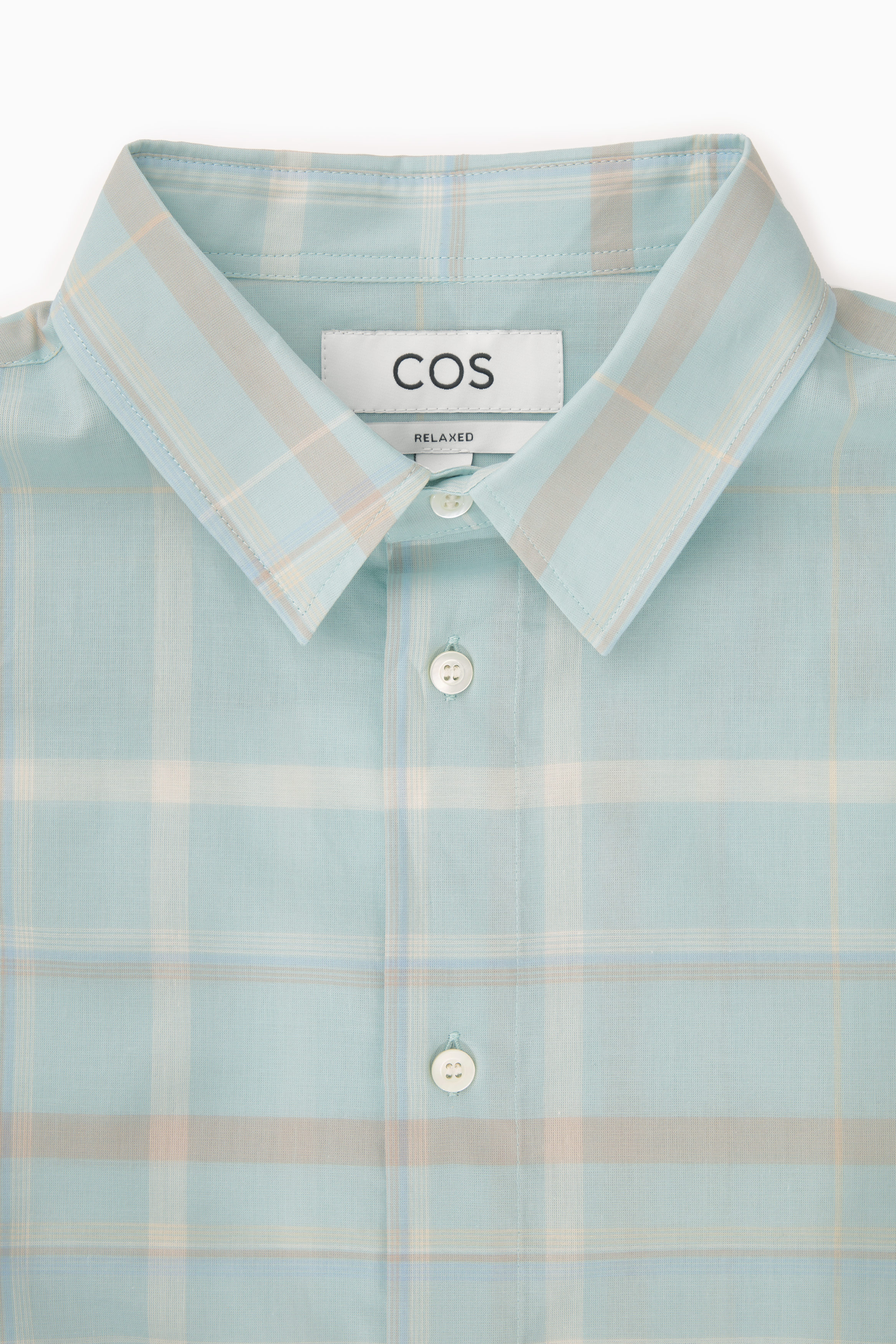 【oan】See-through Check Shirt 100% Cotton Checkered Shirts for Men, 18-230, Small : Amazon.ca