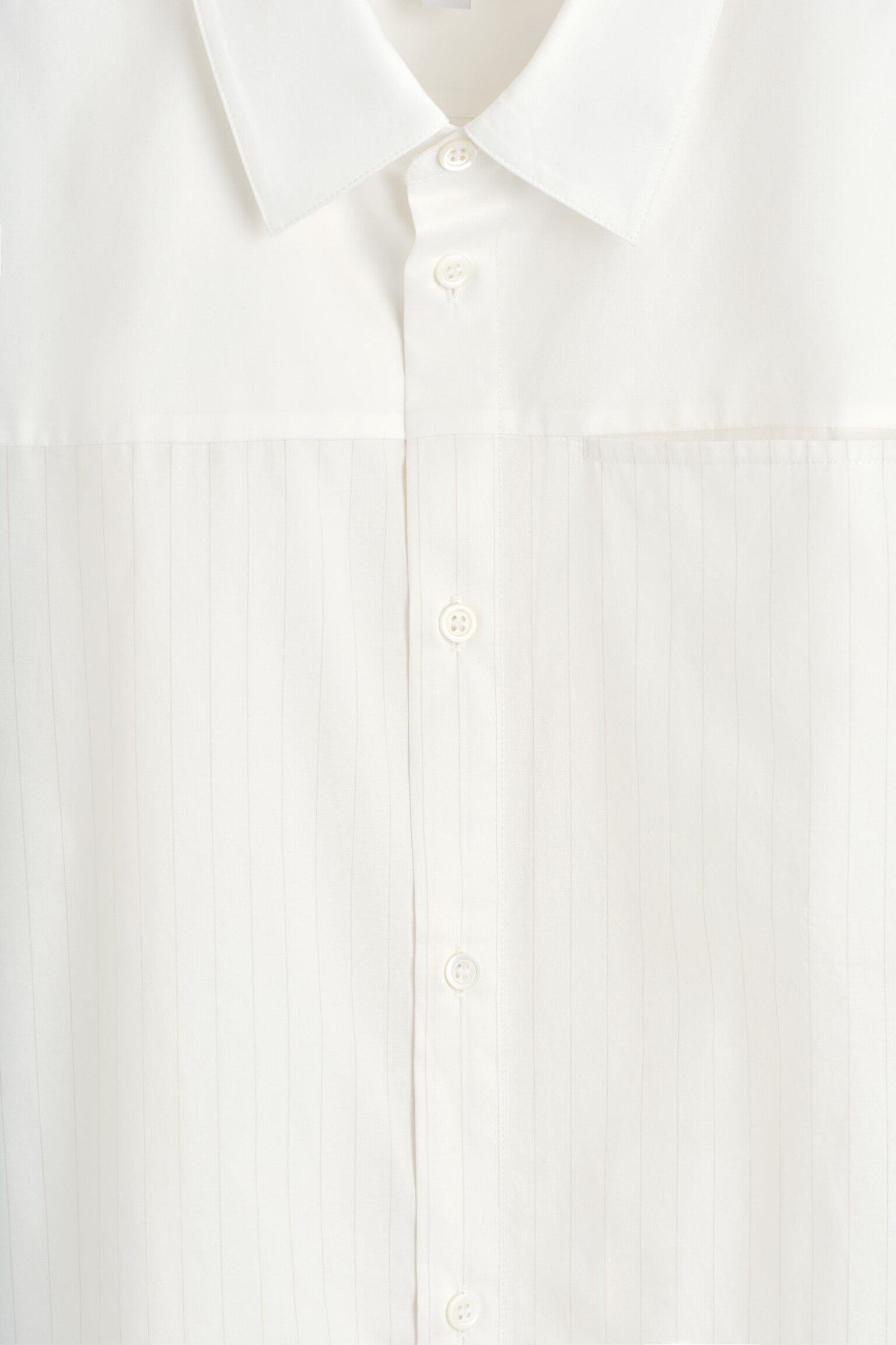 CAMISA DE MANGA CORTA RAYA DIPLOMÁTICA - BLANCO/RAYA DIPLOMÁTICA - 4