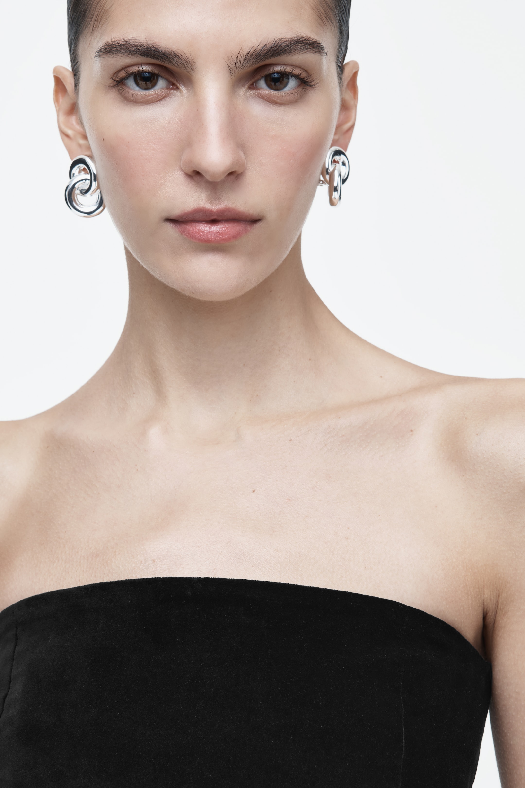 Ingrandisci l'immagine: VELVET BUSTIER - BLACK - DONNA | H&M CH 5