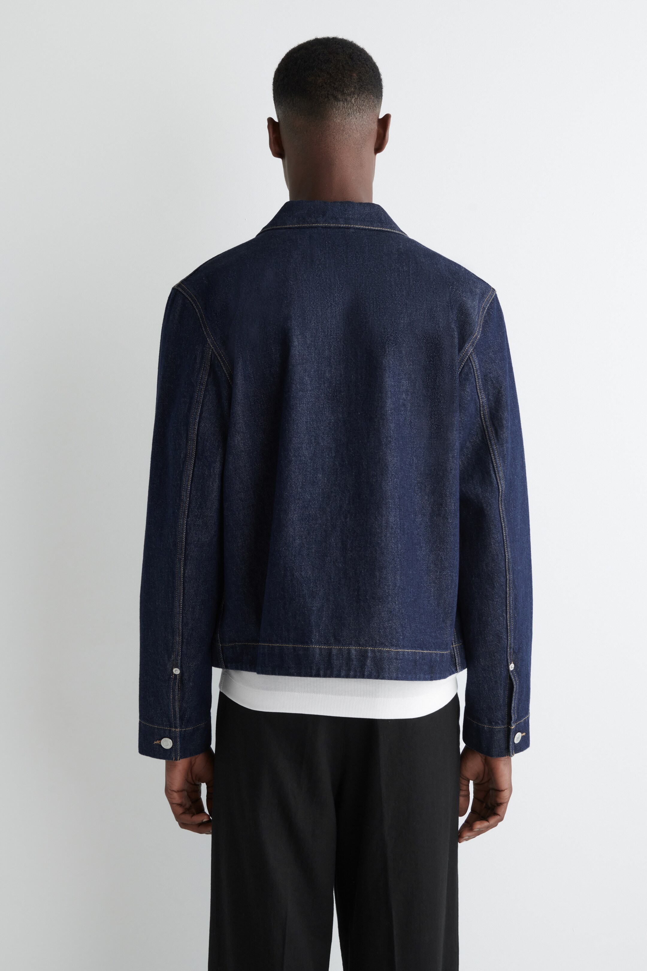 Visualizza immagine più grande: GIACCA IN DENIM LAVATO - BLU SCURO - UOMO | H&M IT 6