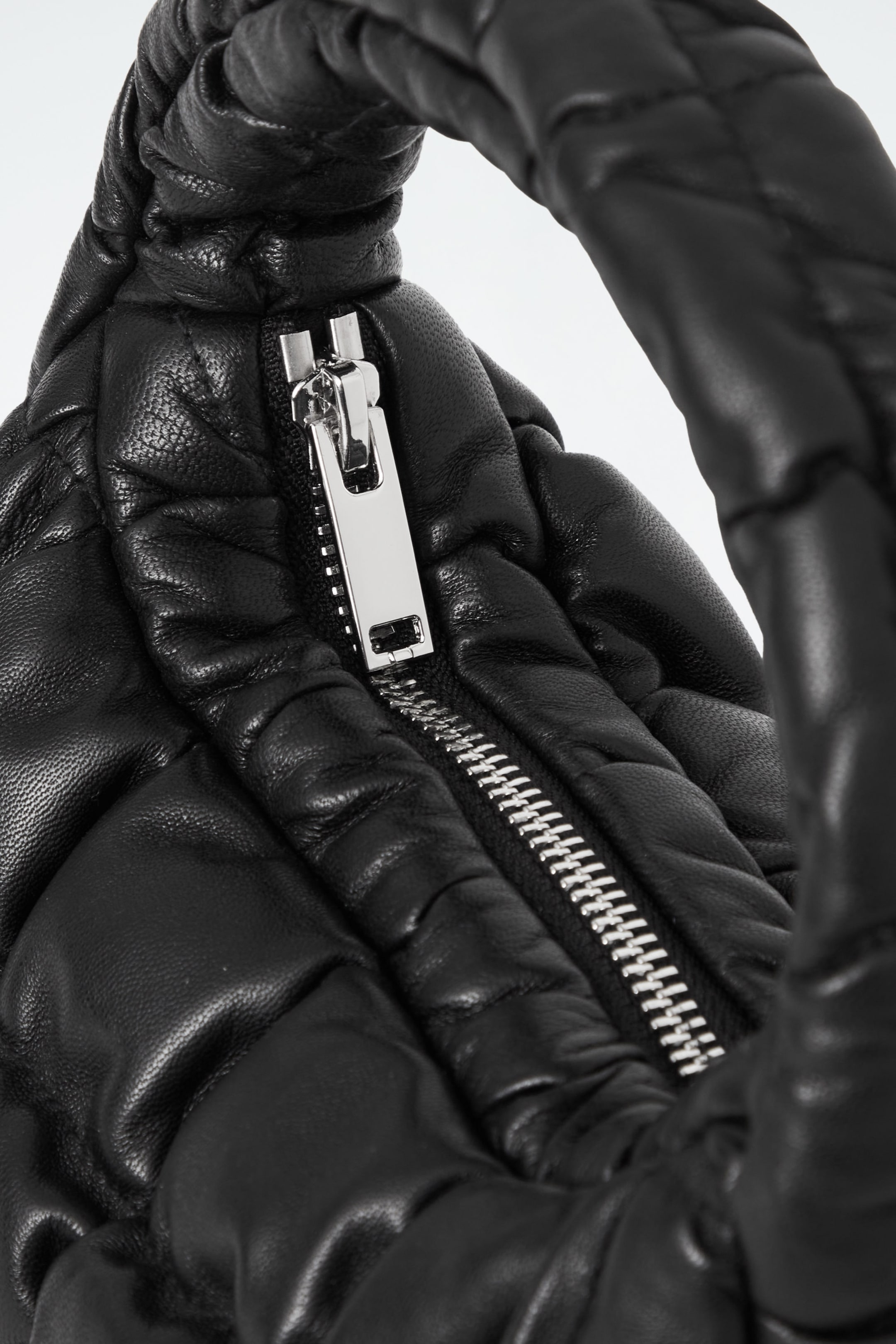 QUILTED MICRO BAG - LEATHER