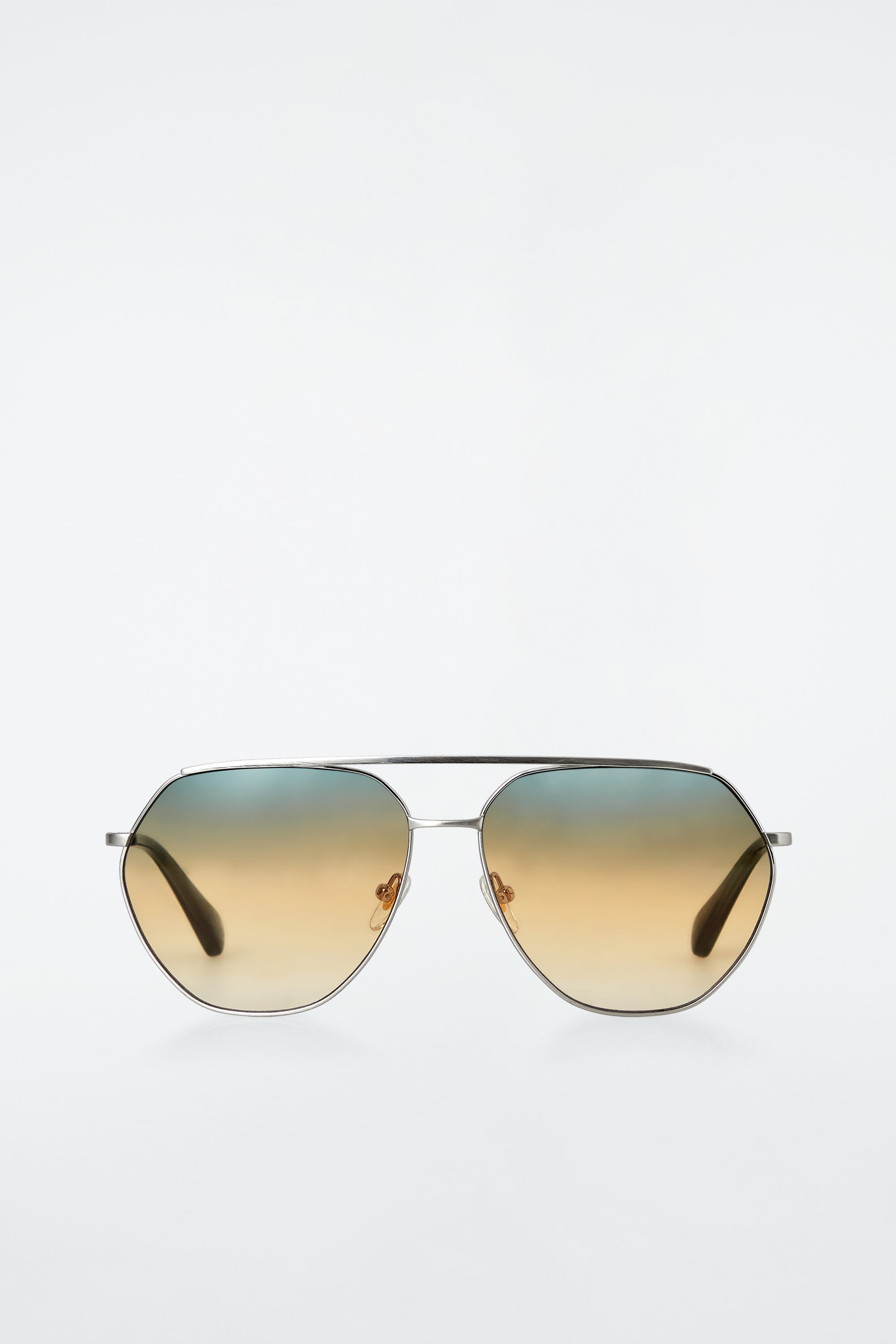 SKYLINE SUNGLASSES - AVIATOR - OMBRÉ / SILVER | COS