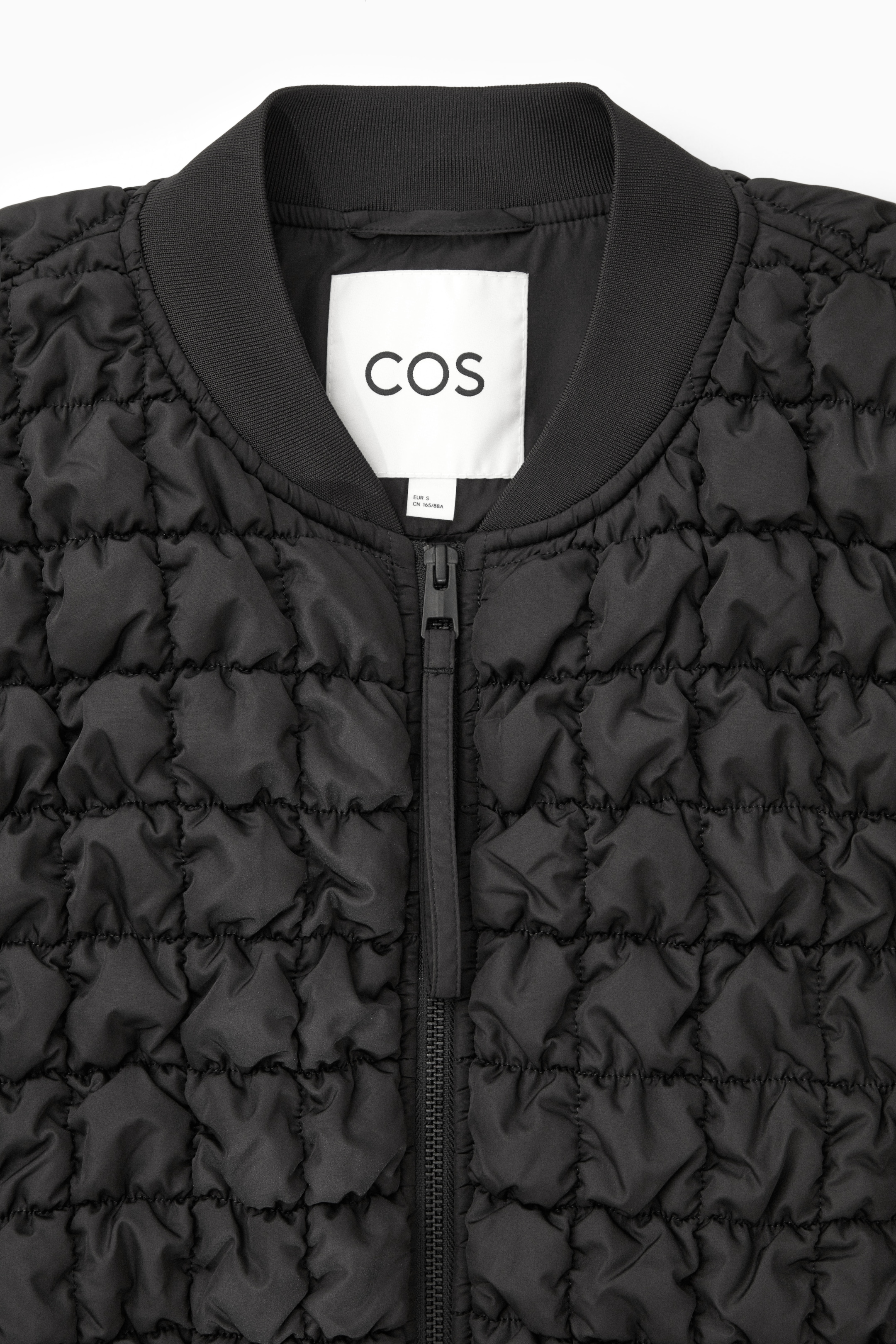 View larger image: QUILTED BOMBER JACKET - BLACK - Ladies | H&M GB 3