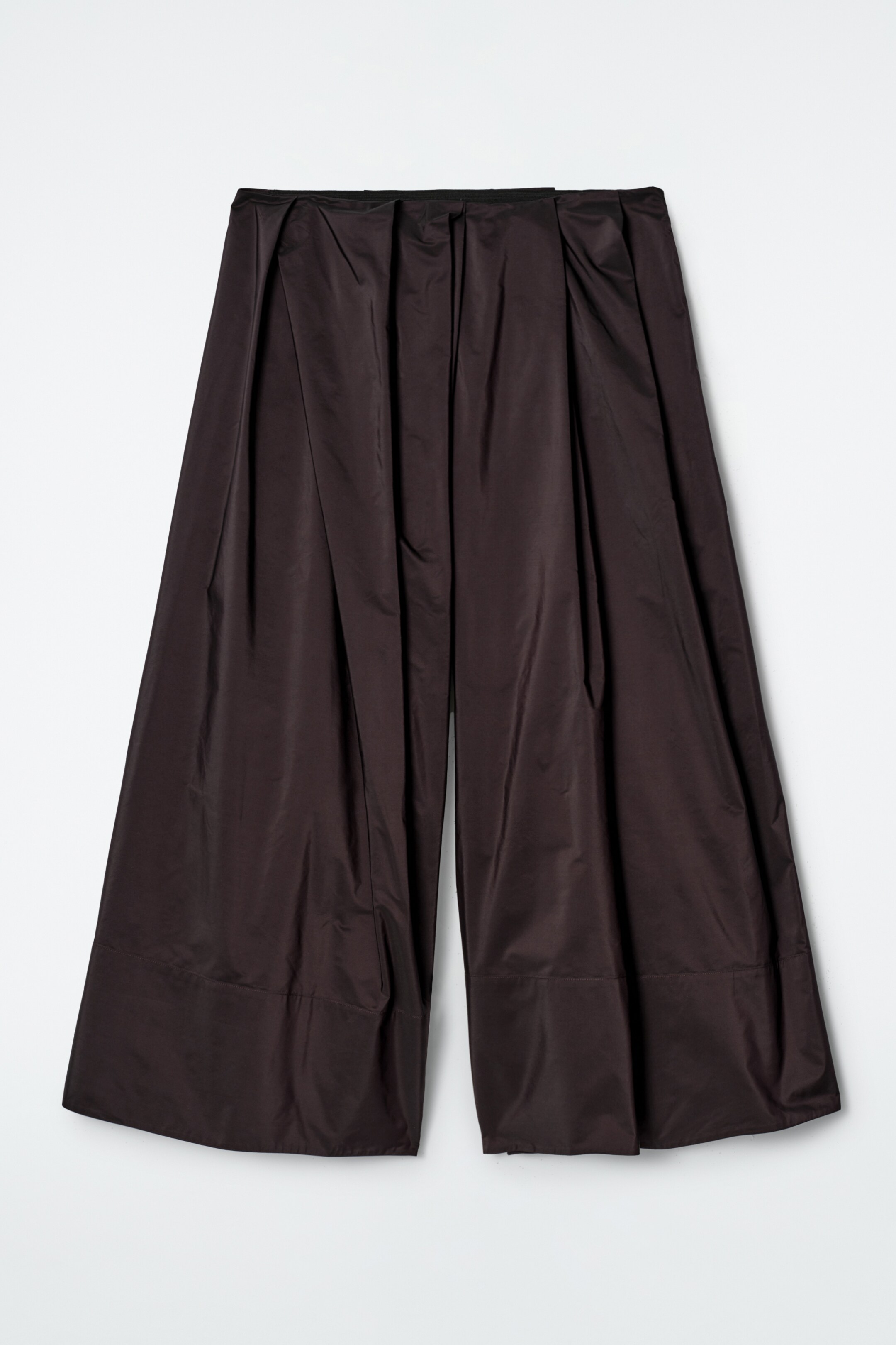 Agrandir l'image: JUPE-CULOTTE PLISSÉE VOLUMINEUSE - BRUN - FEMME | H&M CH 5