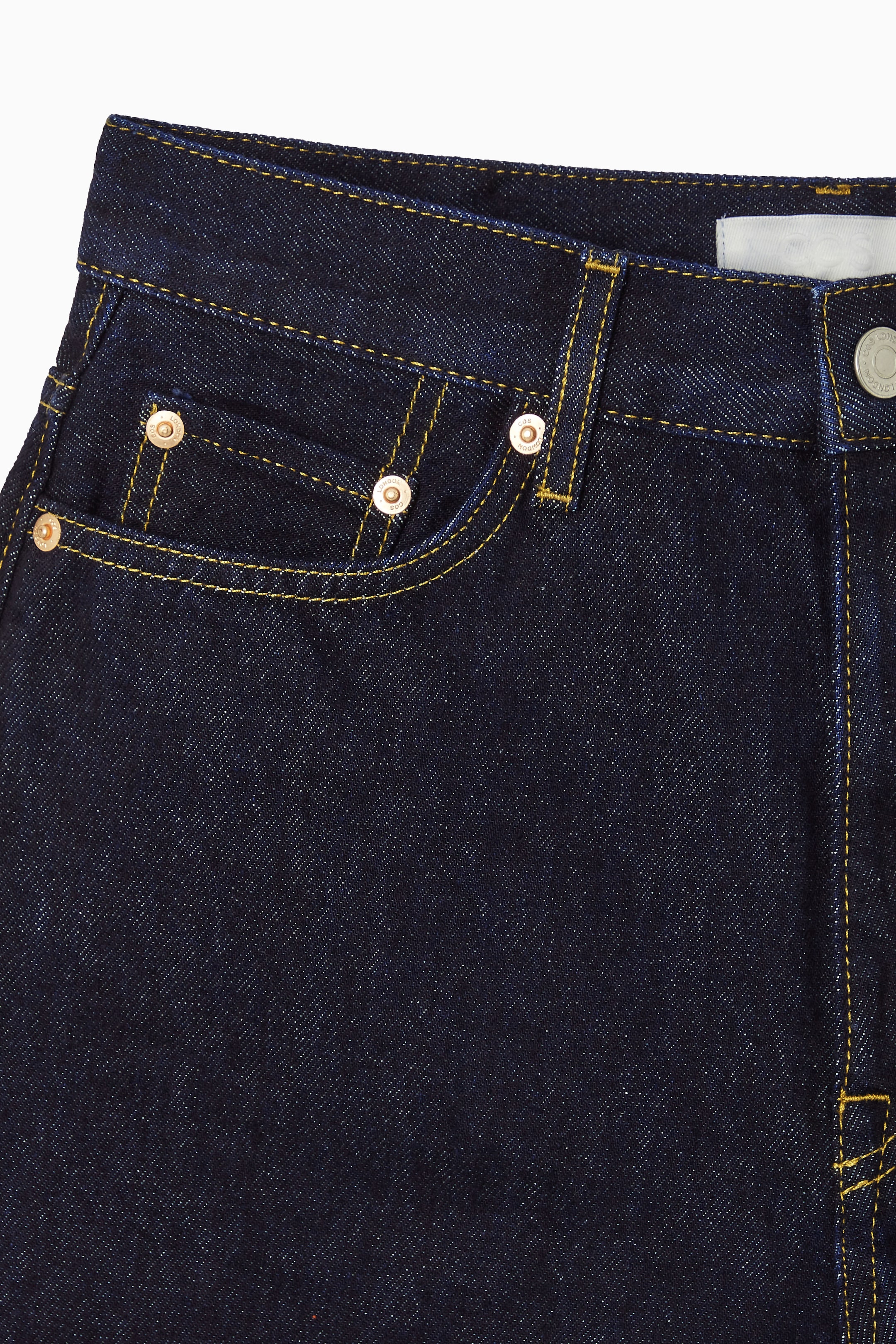 Grösseres Bild ansehen: JEANSSHORTS MIT HOHEM BUND - INDIGOBLAU - DAMEN | H&M CH 10