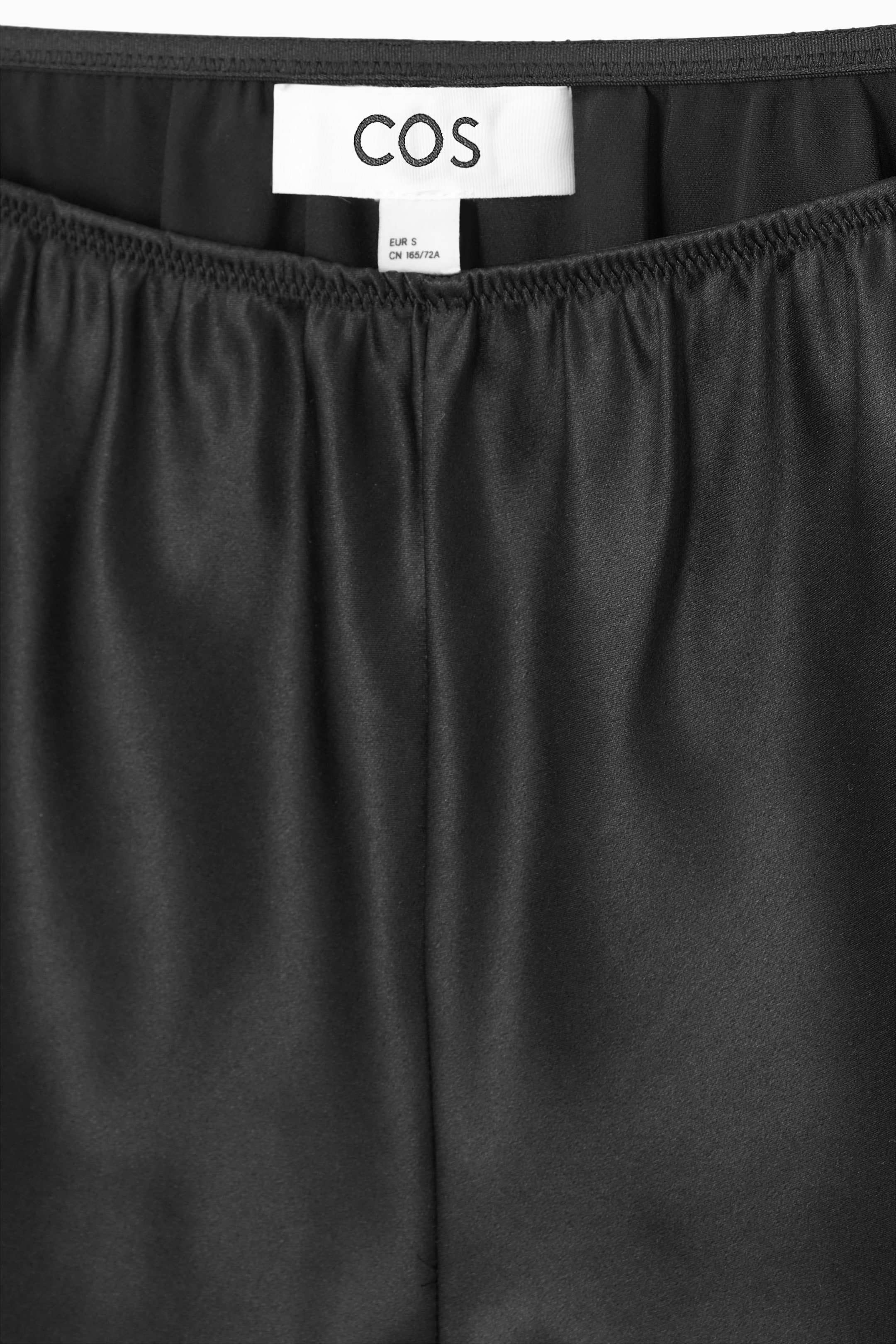 View larger image: SILK-SATIN SHORTS - BLACK - Ladies | H&M GB 2