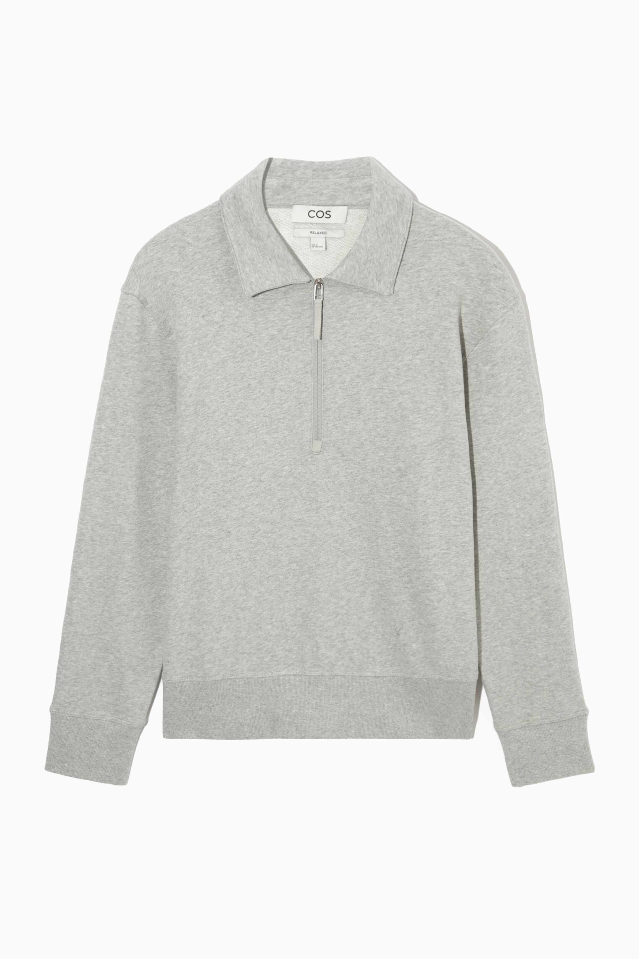 Agrandir l'image: SWEAT DEMI-ZIPPÉ - GRIS CLAIR - HOMME | H&M CH 1