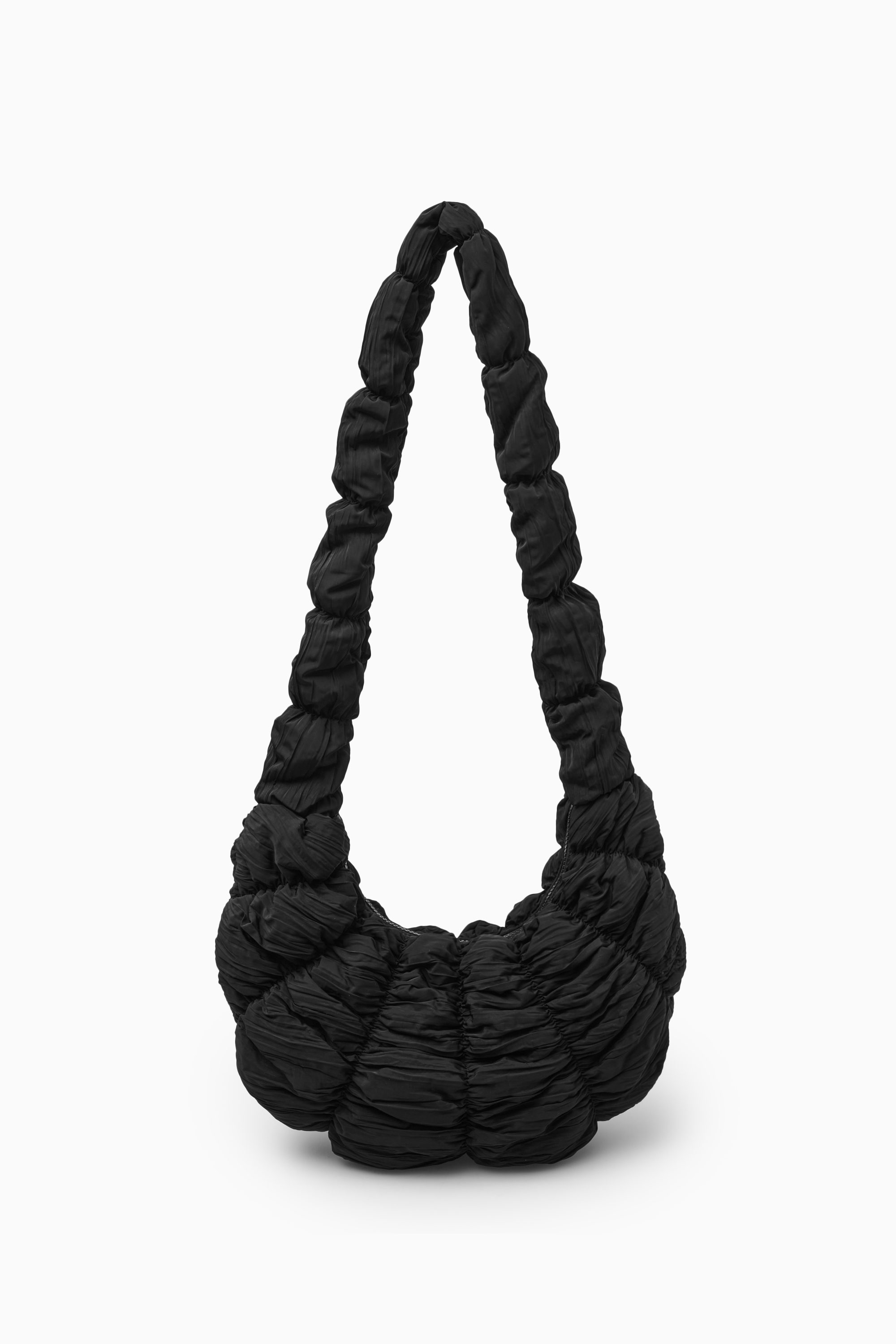 COS RIPPLE クロスボディバッグ キルティング ブラック RIPPLE CROSSBODY - BLACK | COS