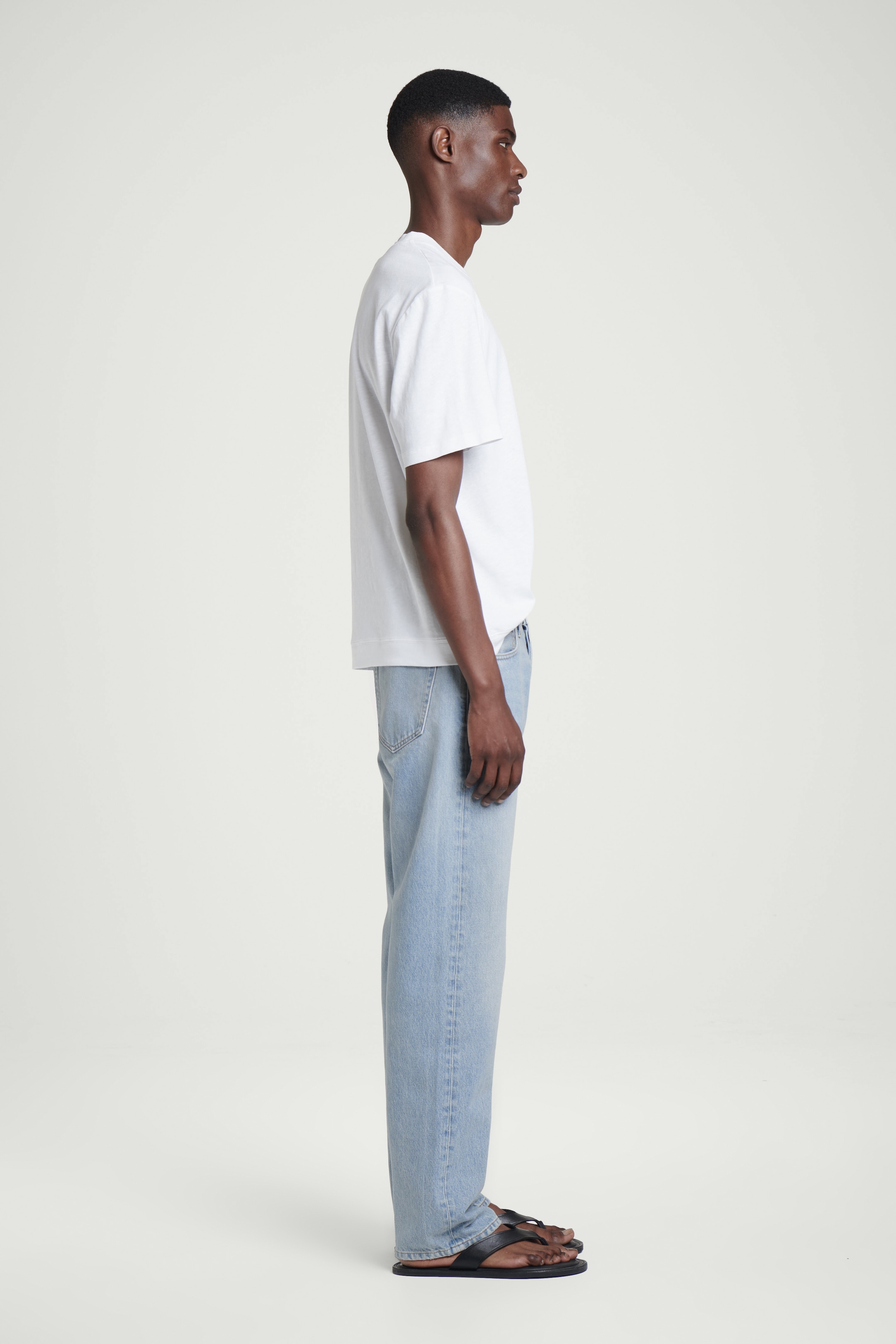 Grotere afbeelding bekijken: SIGNATURE RECHTE BROEK - LICHTBLAUW - HEREN | H&M BE 3