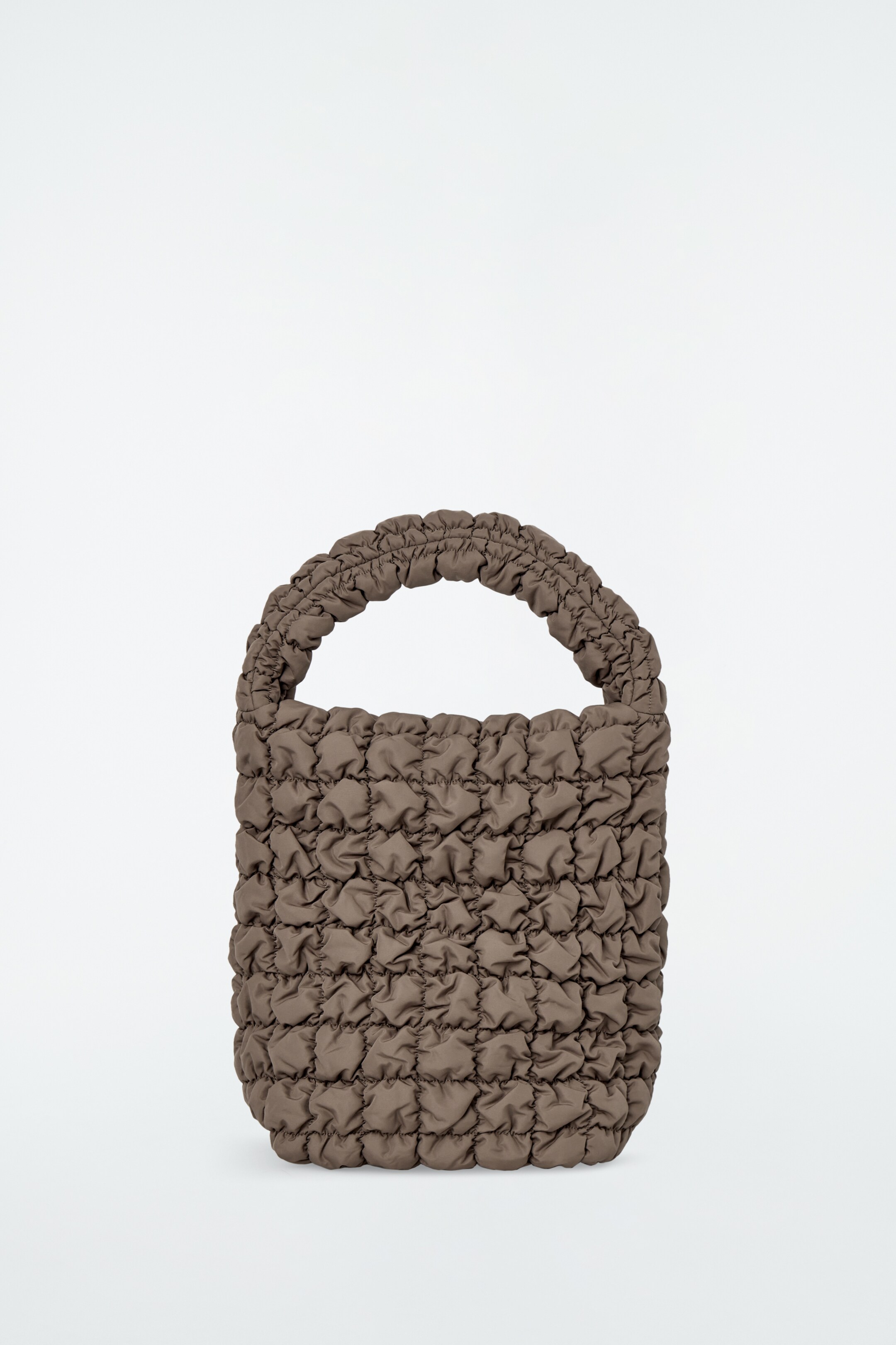 Ver imagen más grande: BOLSO TOTE MINI ACOLCHADO - TOPO OSCURO - MUJER | H&M ES 4