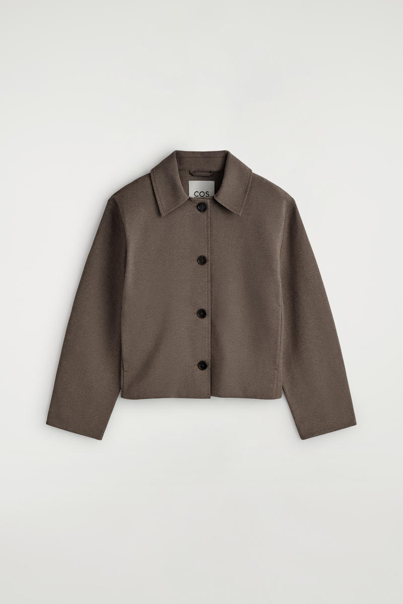 Rounded Jersey Jacket