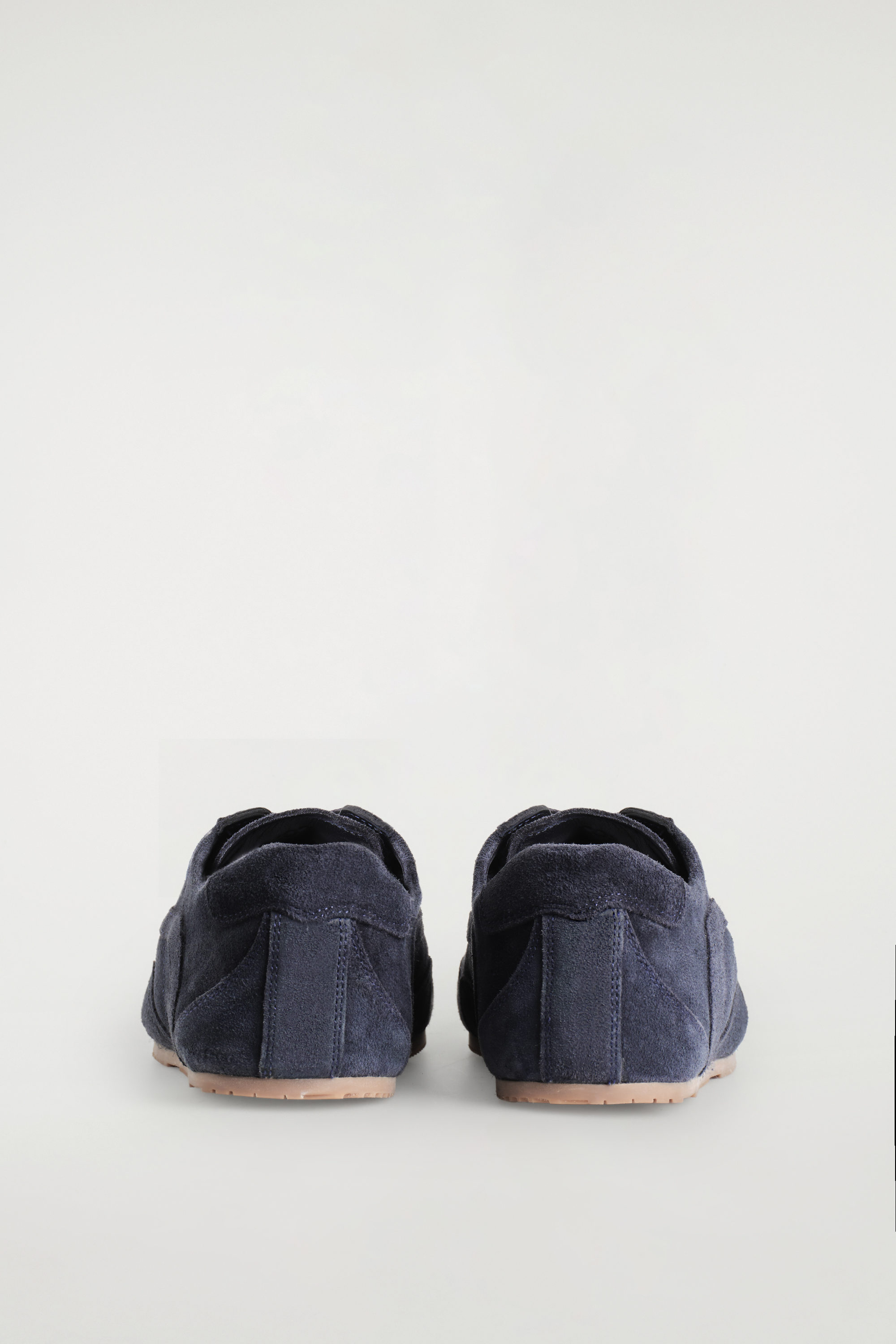 MINIMAL SUEDE SNEAKERS - STEEL BLUE | COS US
