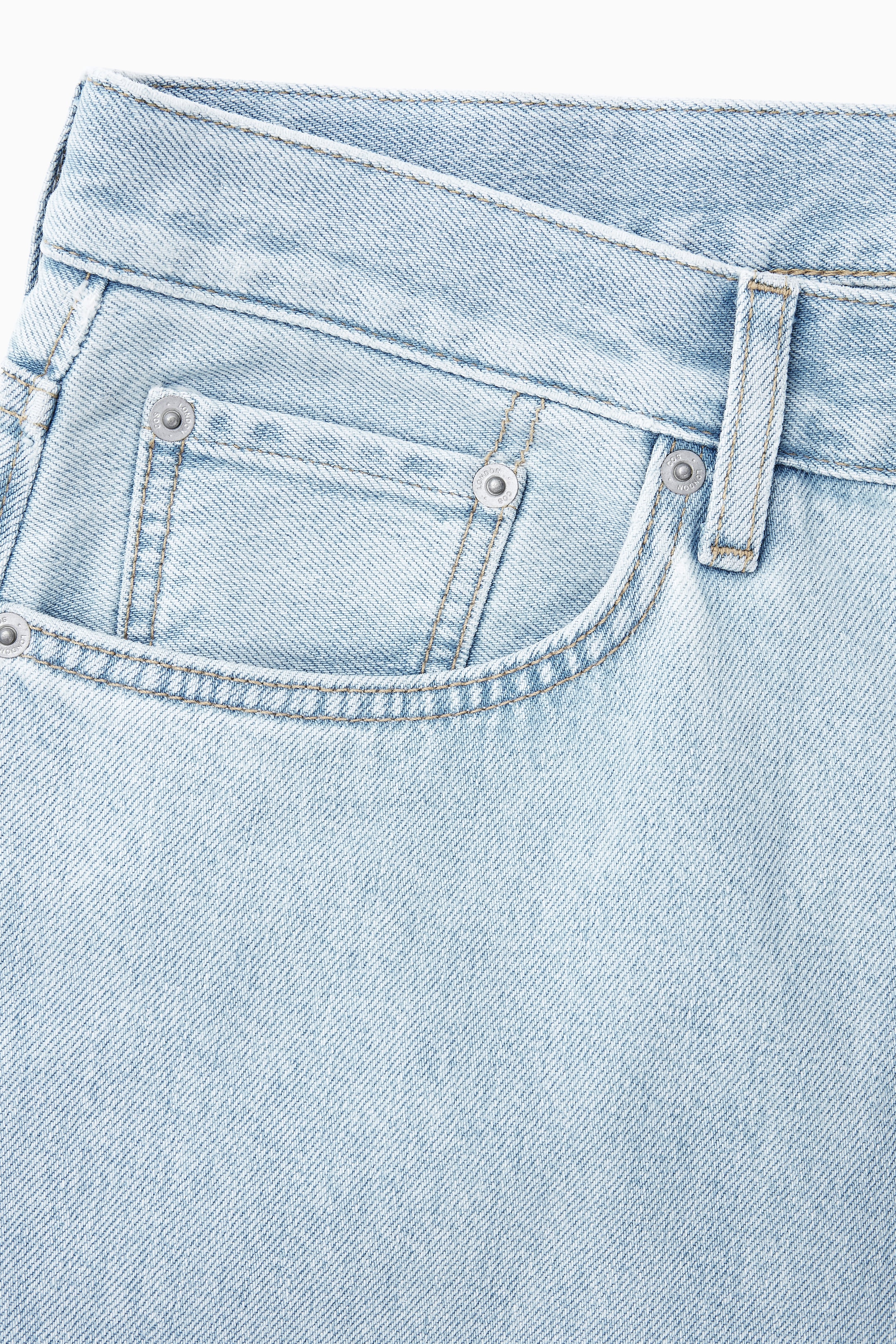 Grösseres Bild ansehen: FACADE JEANS MIT GERADEM BEIN - HELLBLAU - DAMEN | H&M CH 2