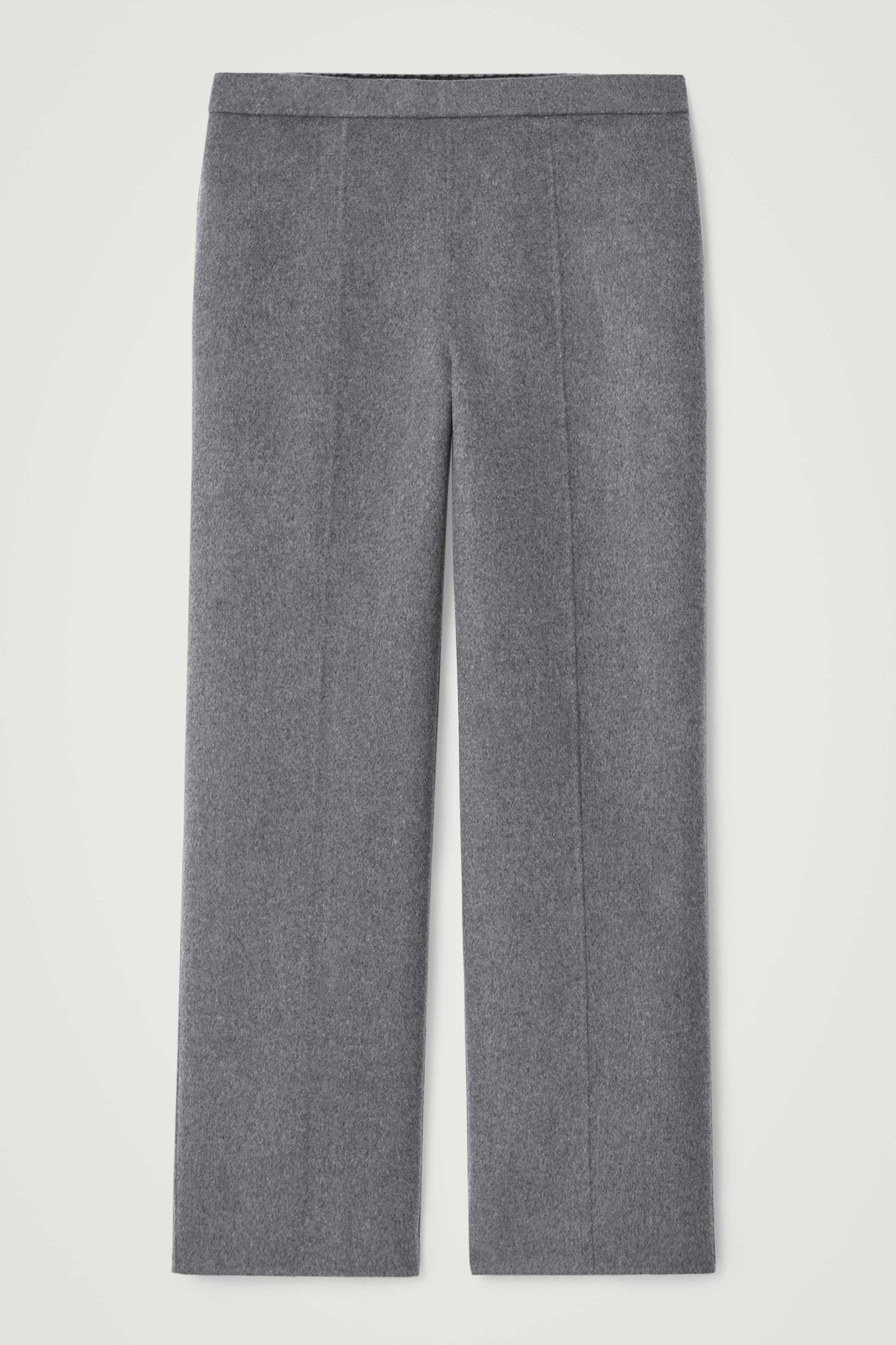 Agrandir l'image: PANTALON DROIT EN LAINE DOUBLE FACE - GRIS - HOMME | H&M CH 6