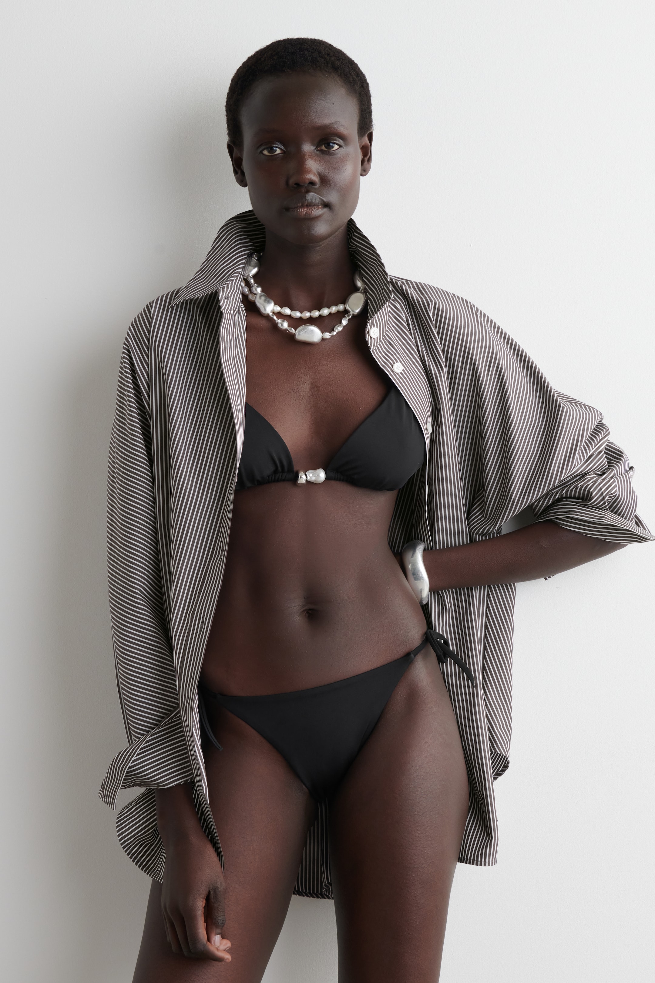 Se større billede: BIKINITRUSSER MED BINDEBÅND - SORT - DAME | H&M DK 2