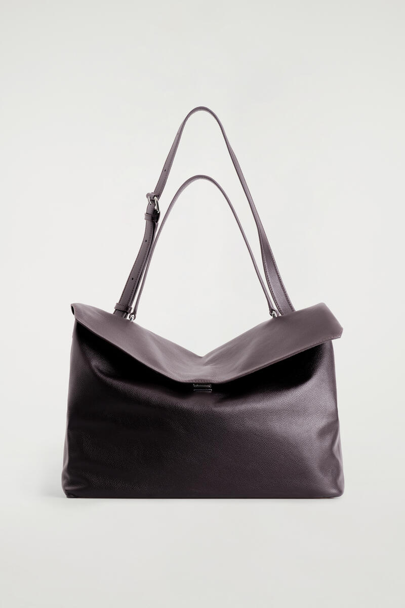 Soft Flap Bag - Leather
