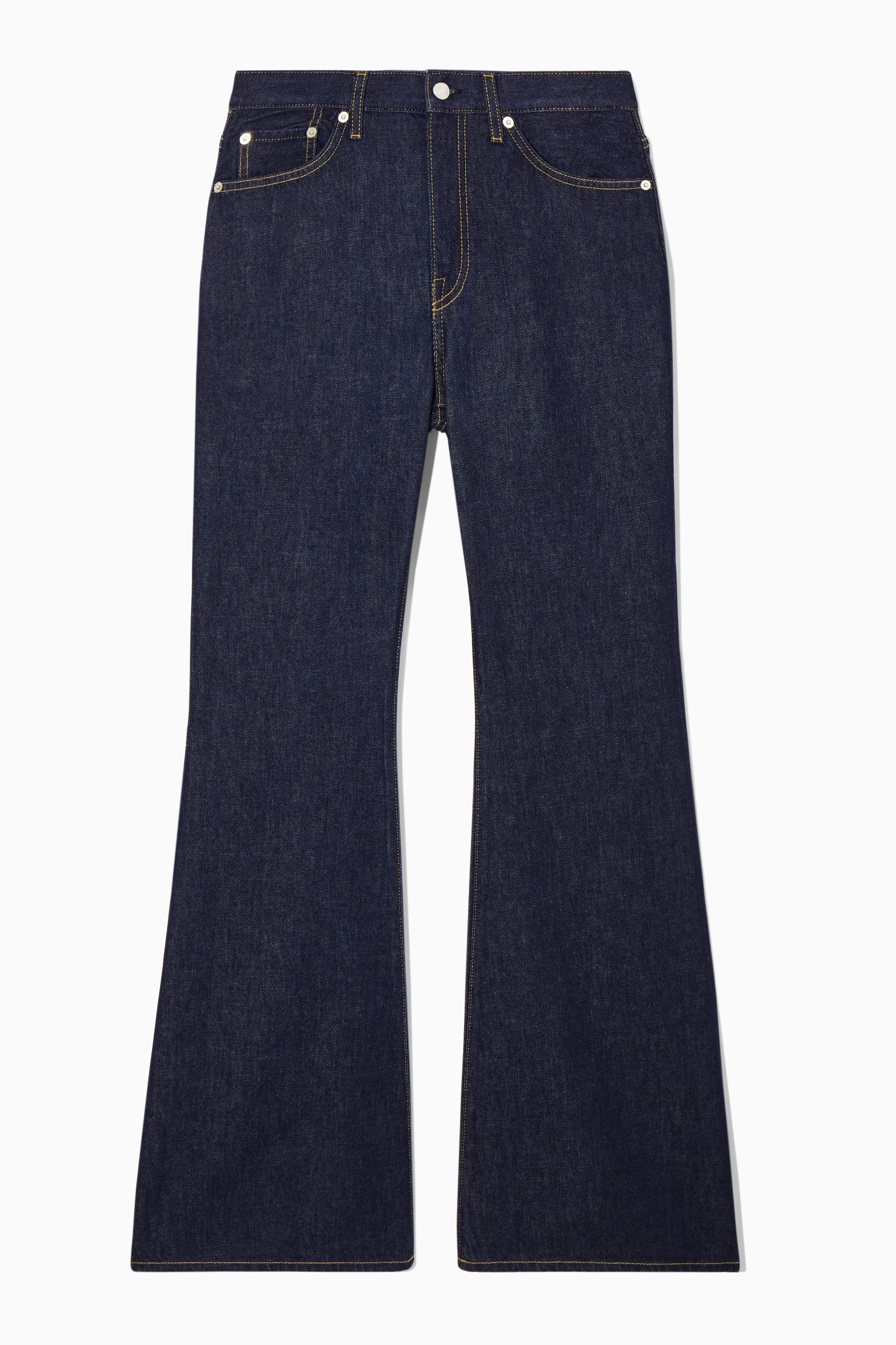 【KOOLOSET】Flare Destroyed Denim Women's Flare Bell Bottom Jeans Destroyed Flare Denim Pants