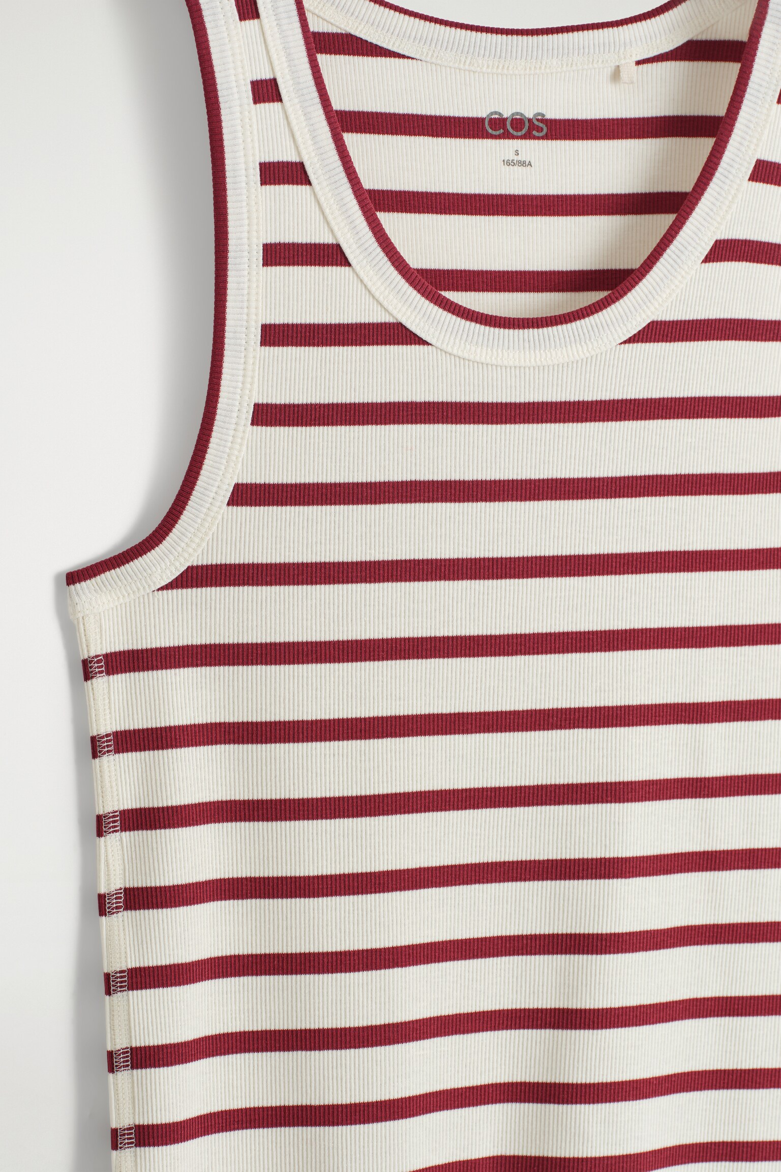DÉBARDEUR CÔTELÉ - ROUGE / BLANC / RAYURES/BLANC/Noir/Blanc / Bleu marine - 3
