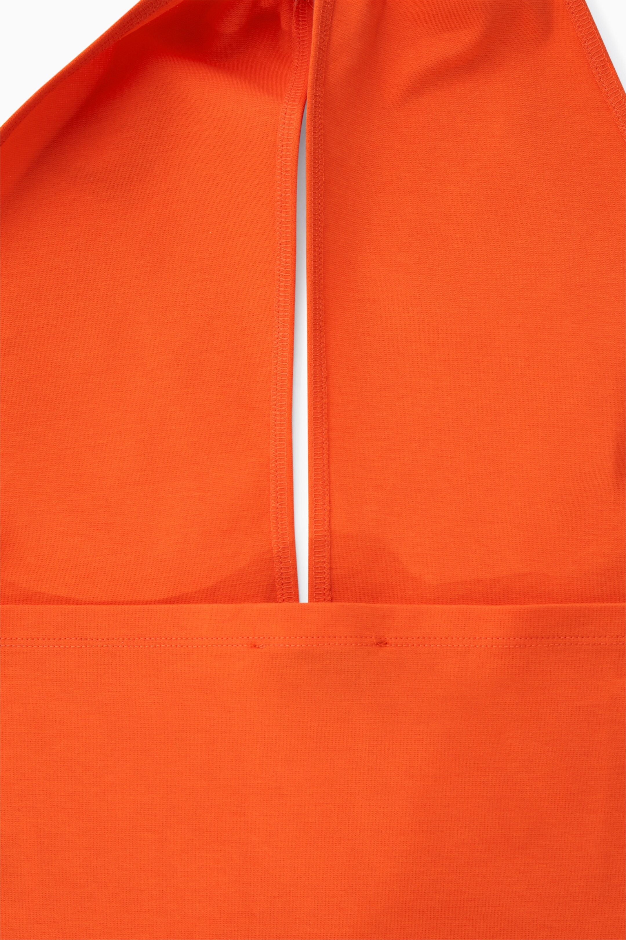 Ingrandisci l'immagine: HALTERNECK CROPPED TOP - ORANGE - DONNA | H&M CH 2