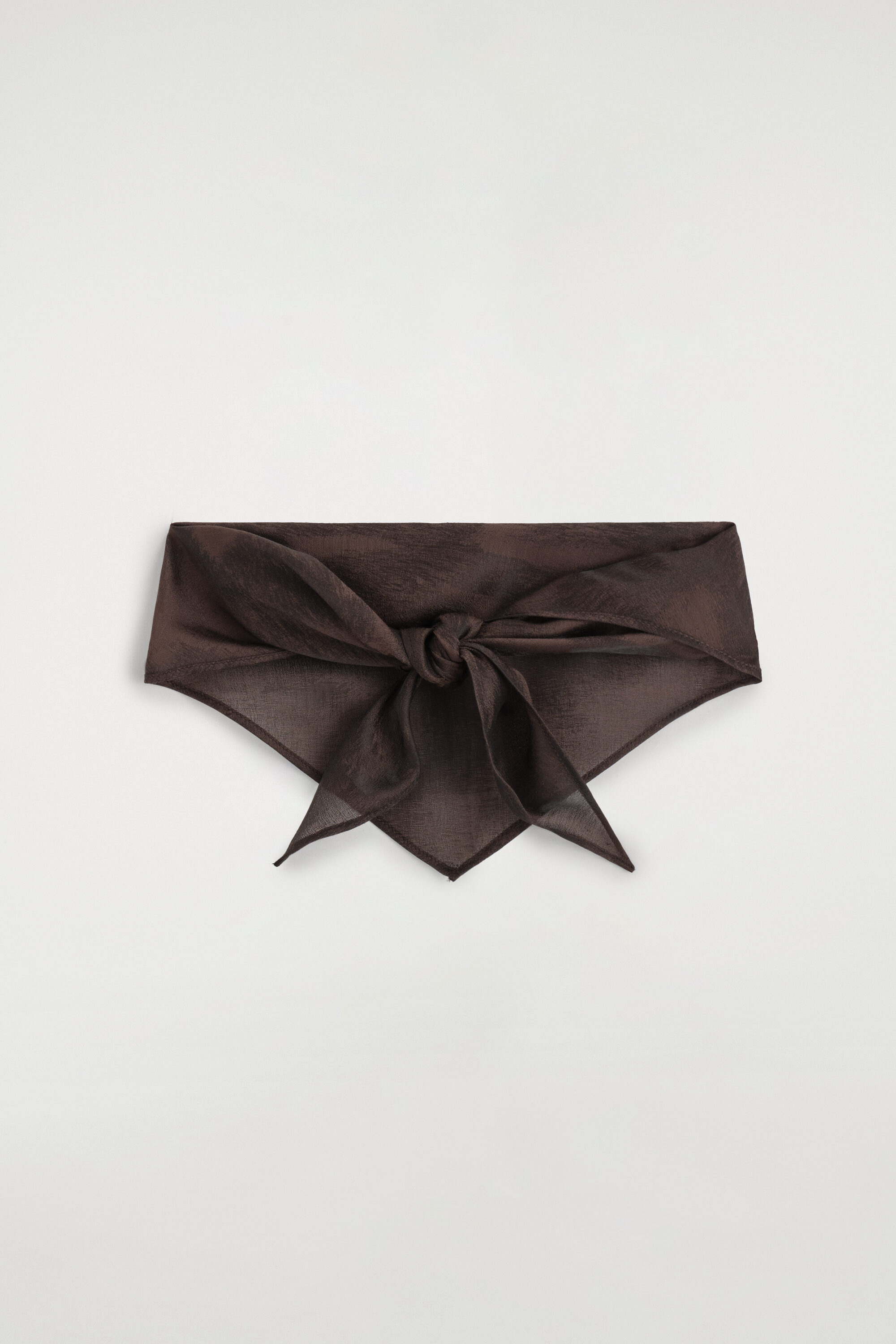 Animal-jacquard Neck Scarf