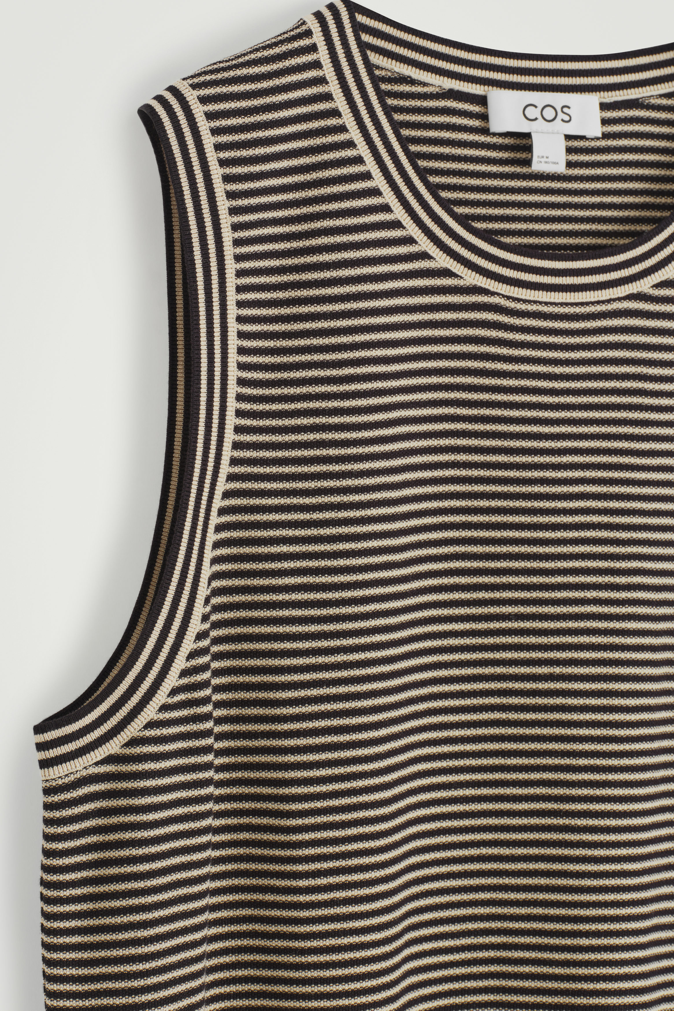 トップス theredthread S bicolor knit camisole THEREDTHREAD】S bicolor knit camisole