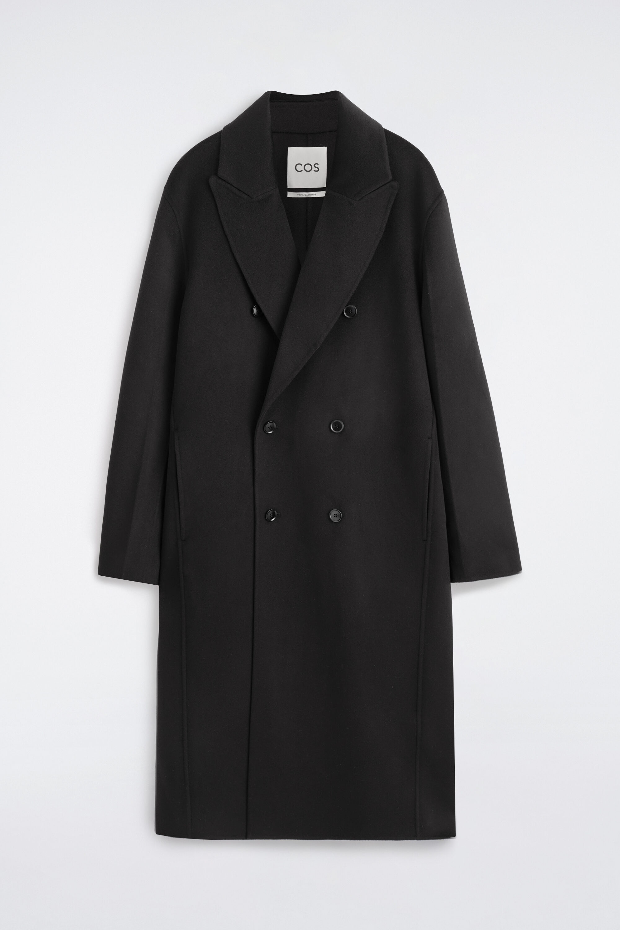 TAILORED DOUBLE-FACED CASHMERE COAT - thumbnail 5