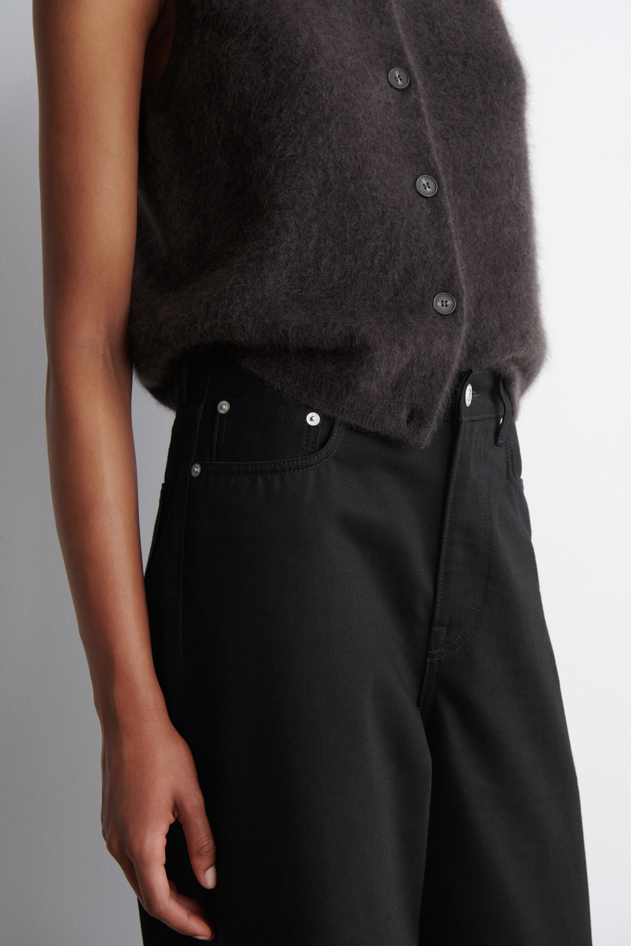 Agrandir l'image: JEAN DIAL LARGE - NOIR - FEMME | H&M CH 2