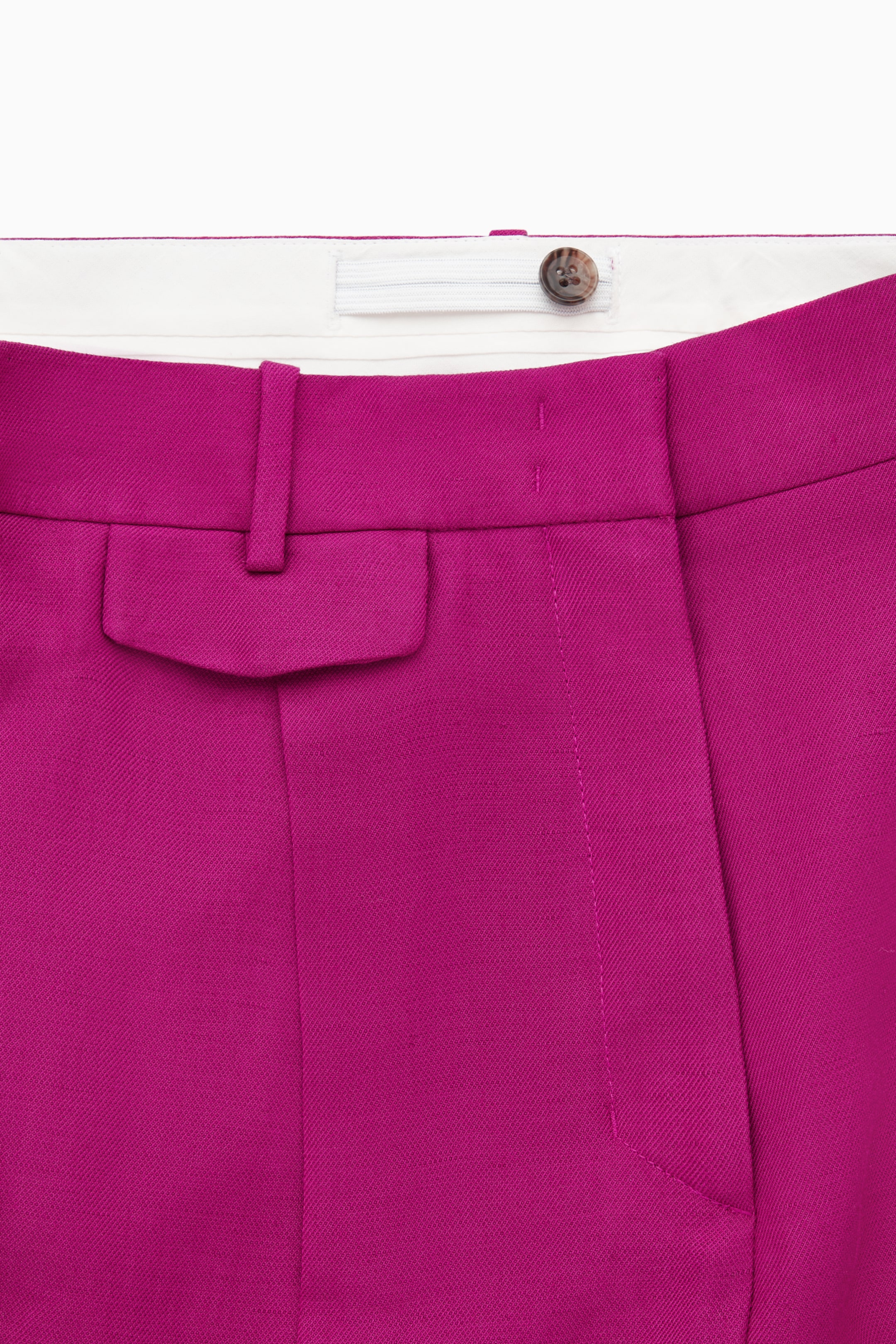 Grösseres Bild ansehen: LOCKERE HOSE AUS LEINEN-MIX MIT WEITEM BEIN - PINK - DAMEN | H&M CH 2