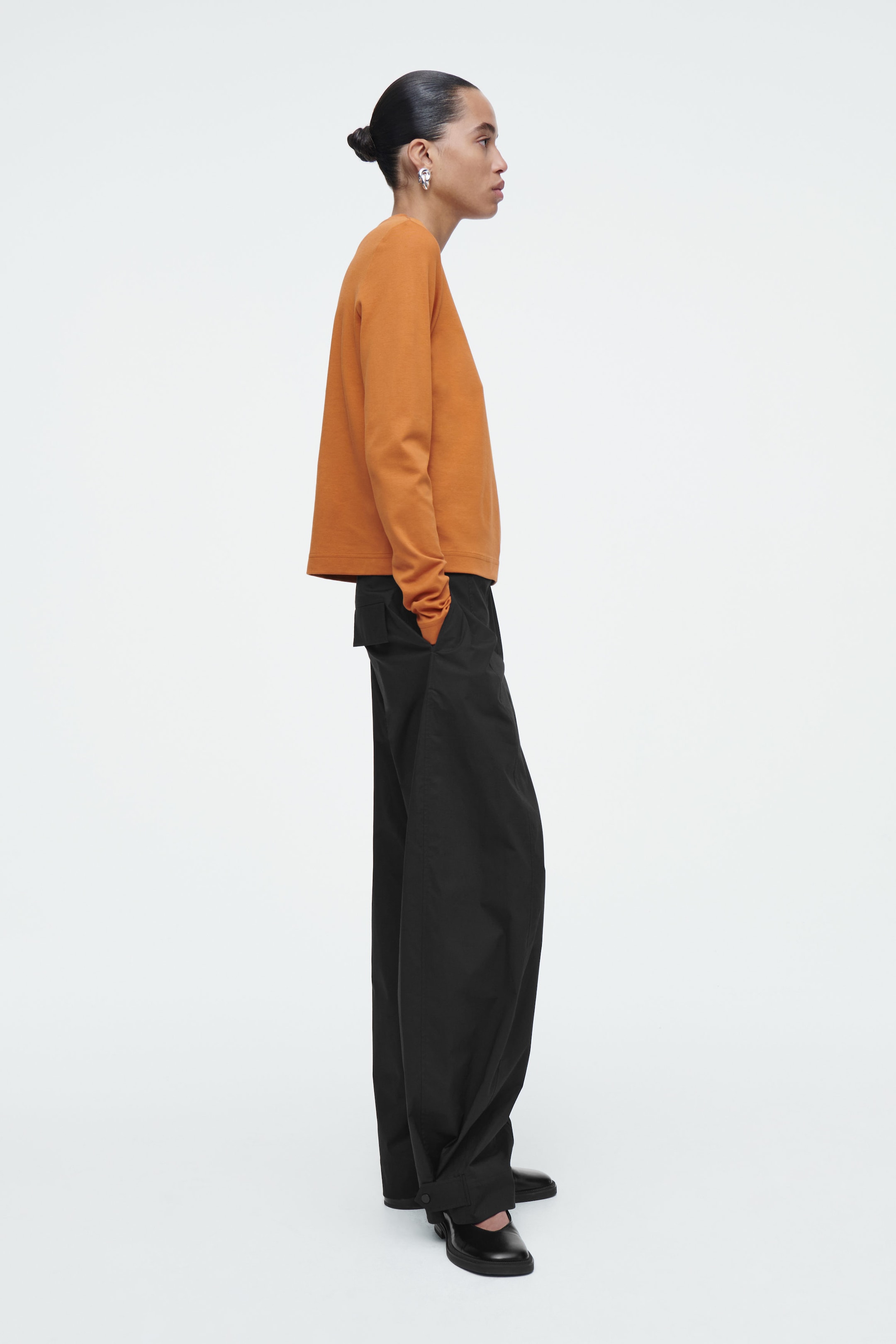 CLEAN CUT REGULAR LONG-SLEEVED T-SHIRT