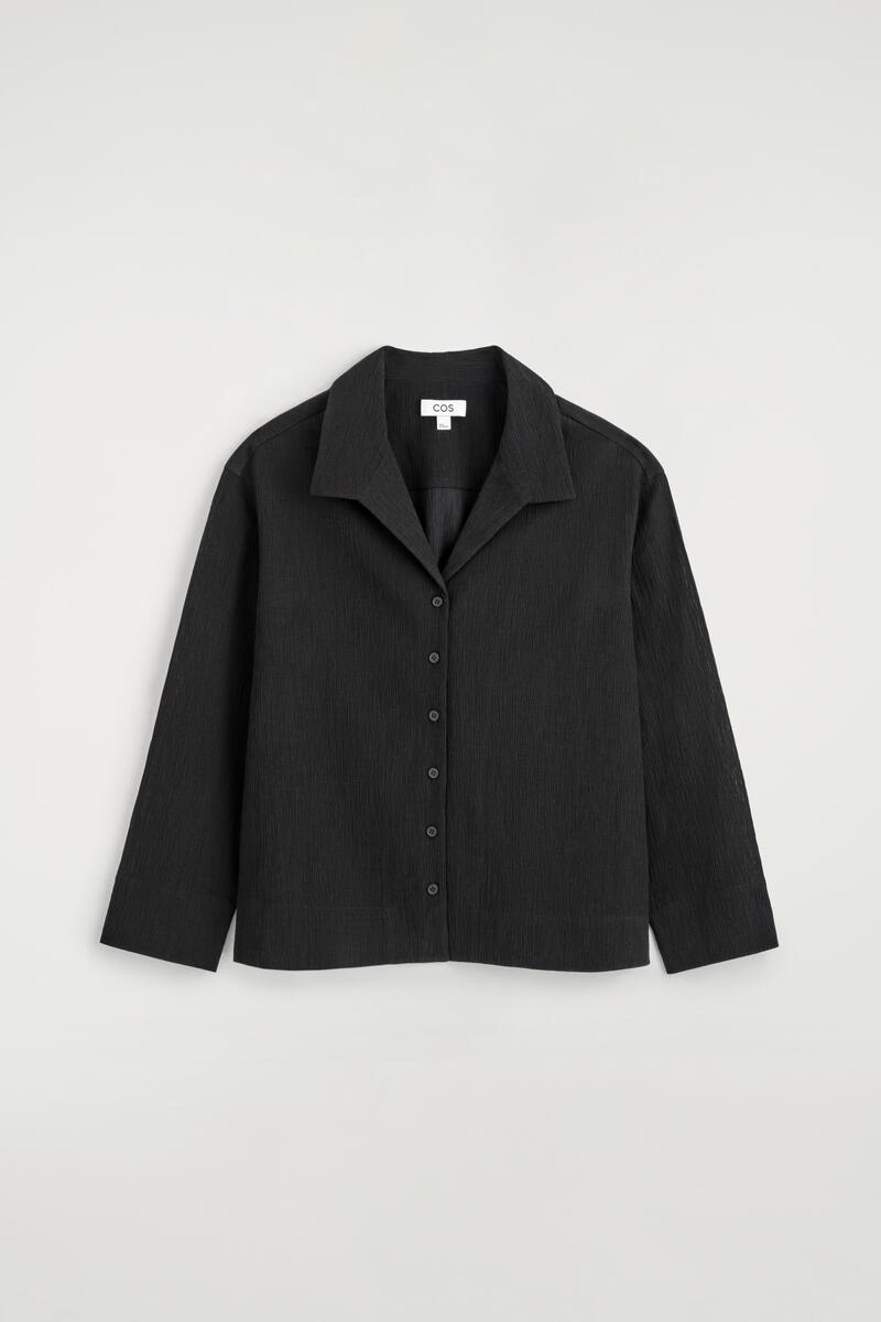 Crinkled-Jersey Shirt