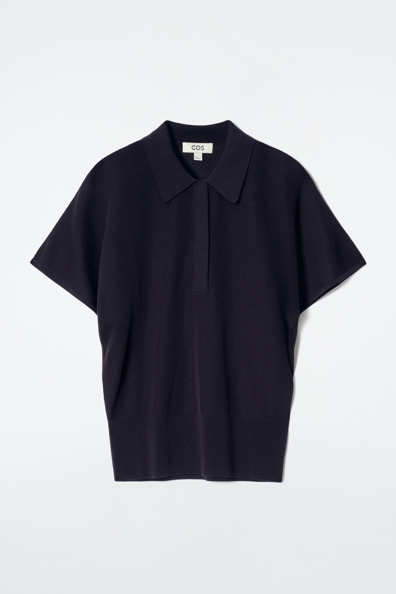 POLO EN MAILLE - MARINE FONCÉ/ROUGE - 2