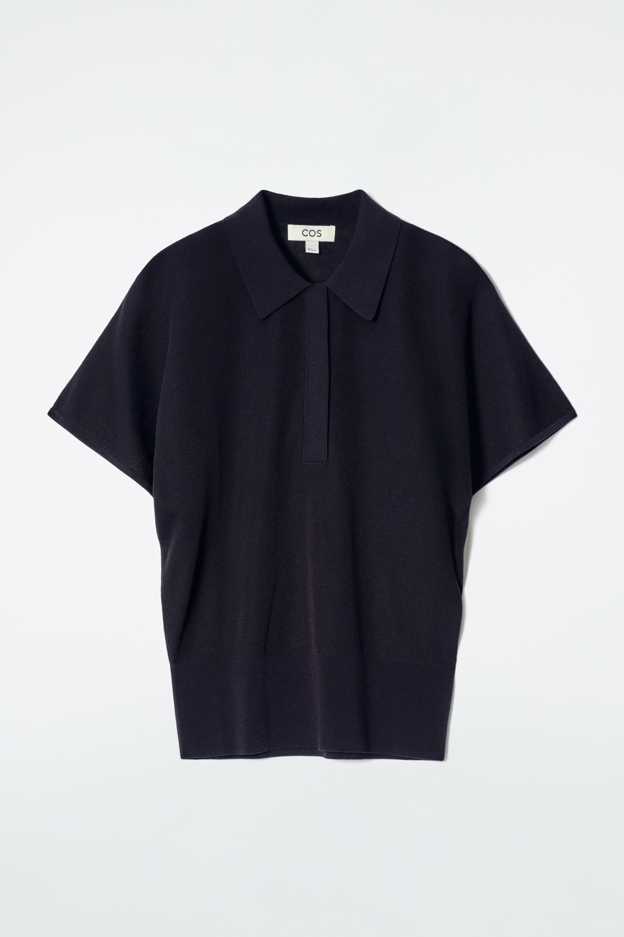 Grösseres Bild ansehen: POLOSHIRT AUS STRICK - DUNKLES NAVYBLAU - DAMEN | H&M CH 6