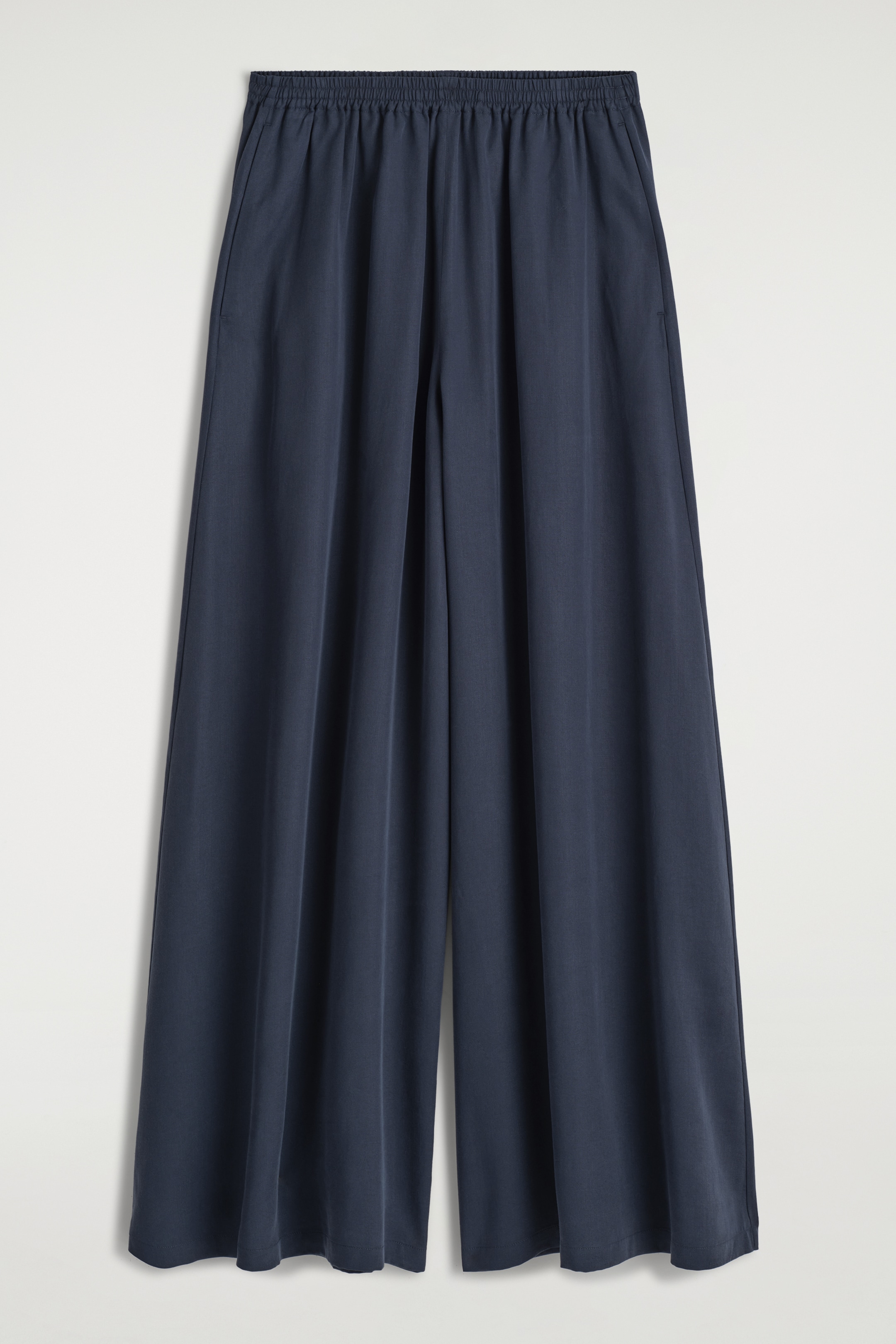 Ver imagen más grande: PANTALONES PALAZZO DE SARGA - AZUL MARINO - MUJER | H&M ES 5