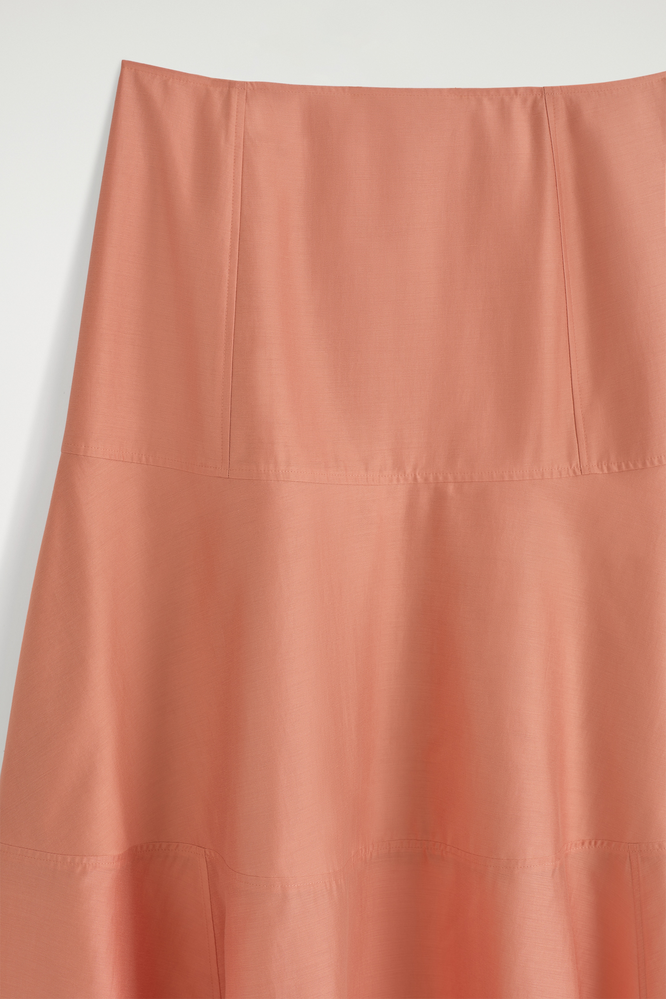 Ingrandisci l'immagine: PANELLED A-LINE MIDI SKIRT - PEACH - DONNA | H&M CH 6