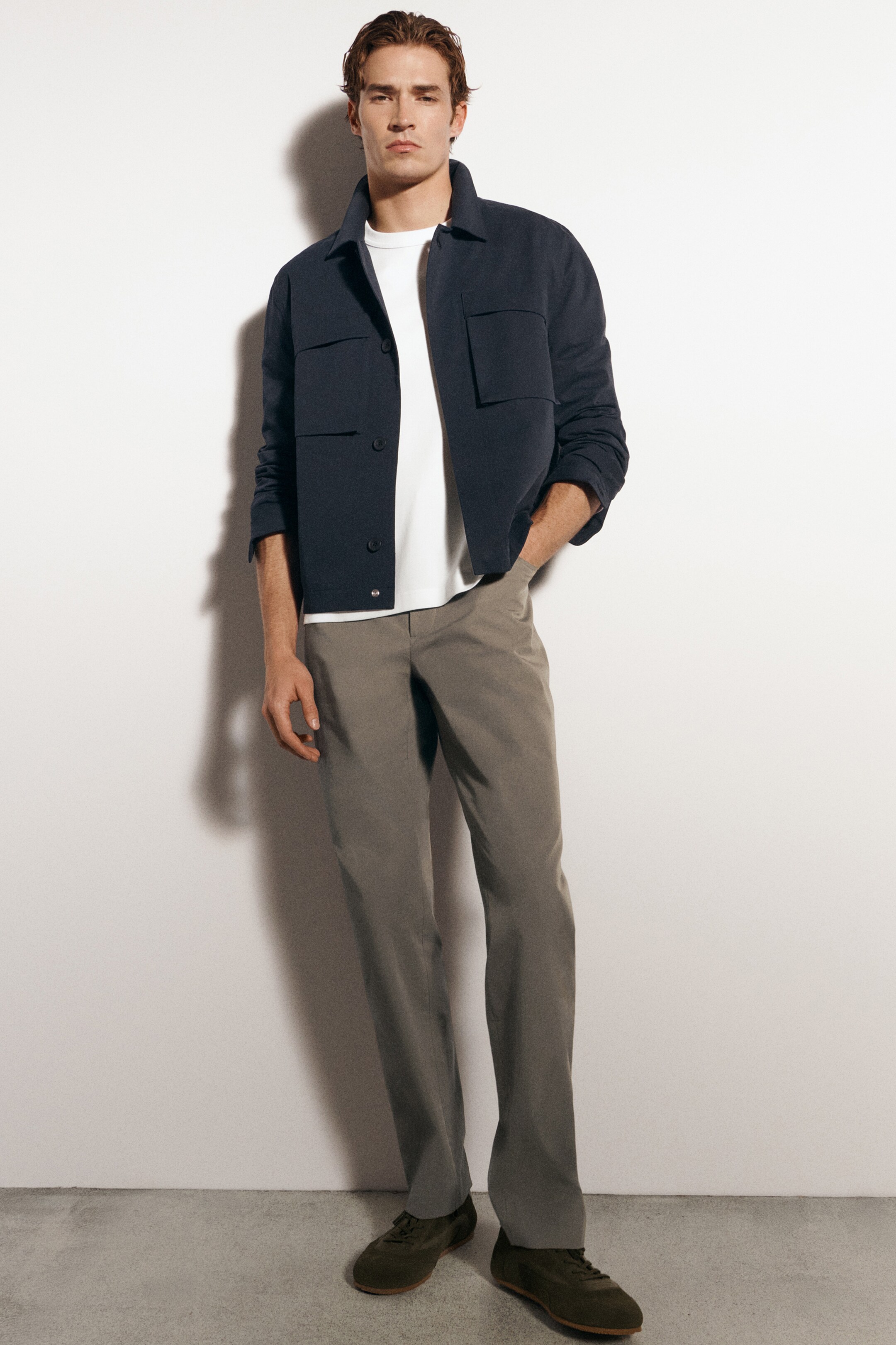 Größeres Bild anzeigen: HOSE AUS BAUMWOLLE MIT GERADEM BEIN - BRAUN - Men | H&M AT 7