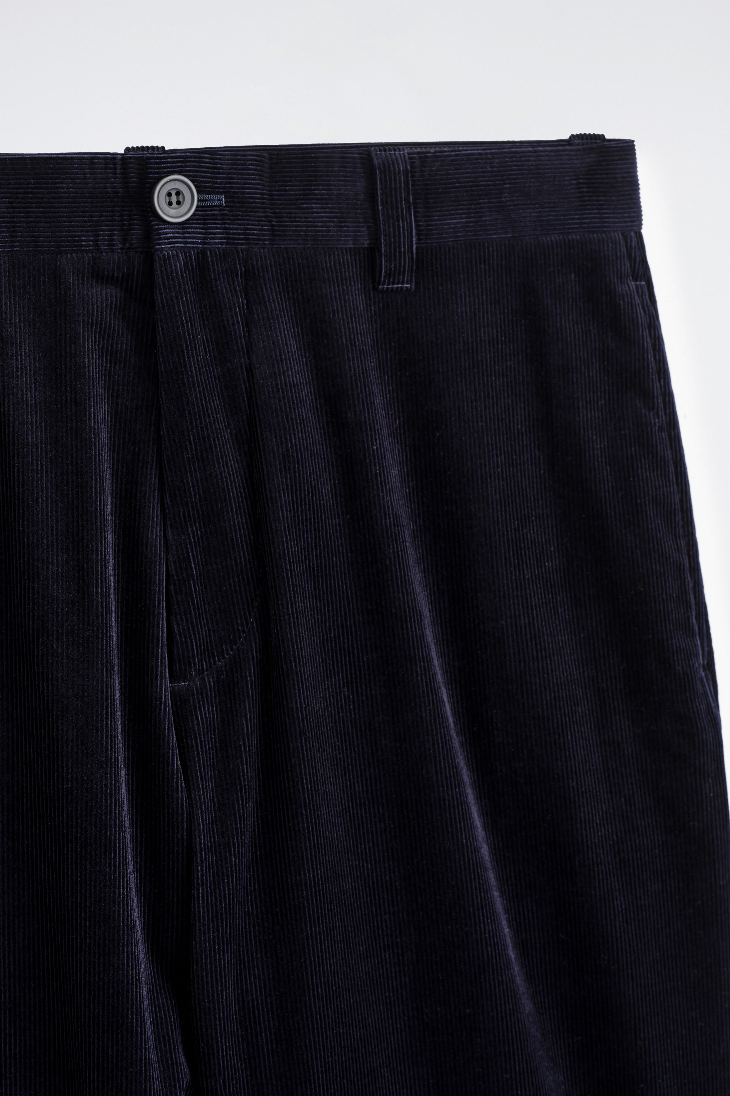 CORDUROY WIDE-LEG PANTS - NAVY | COS US